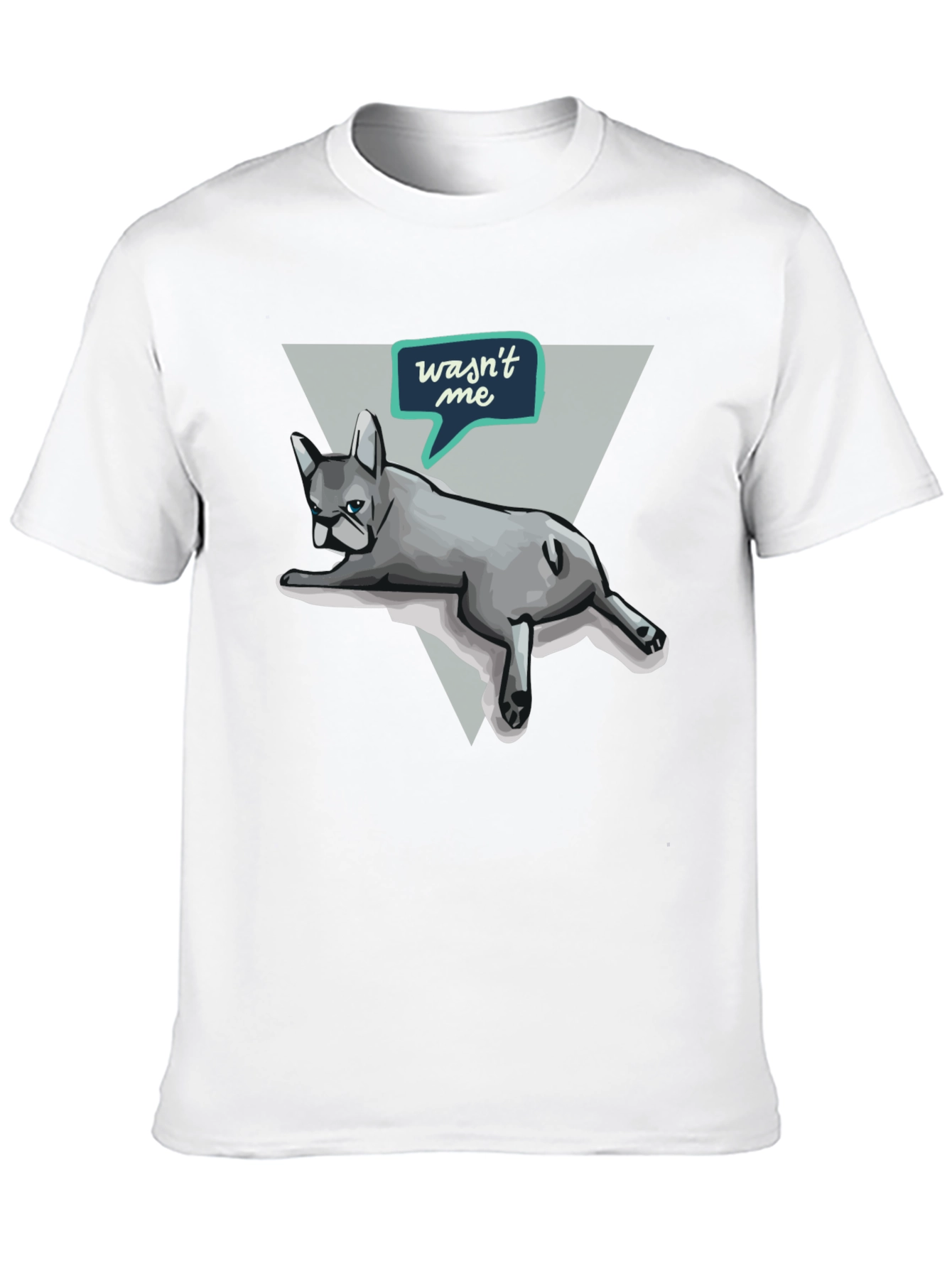 Funny Dog Graphic T-Shirt - Wasnt Me