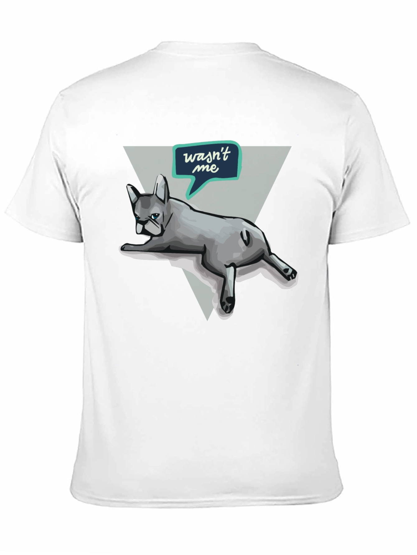 Funny Dog Graphic T-Shirt - Wasnt Me
