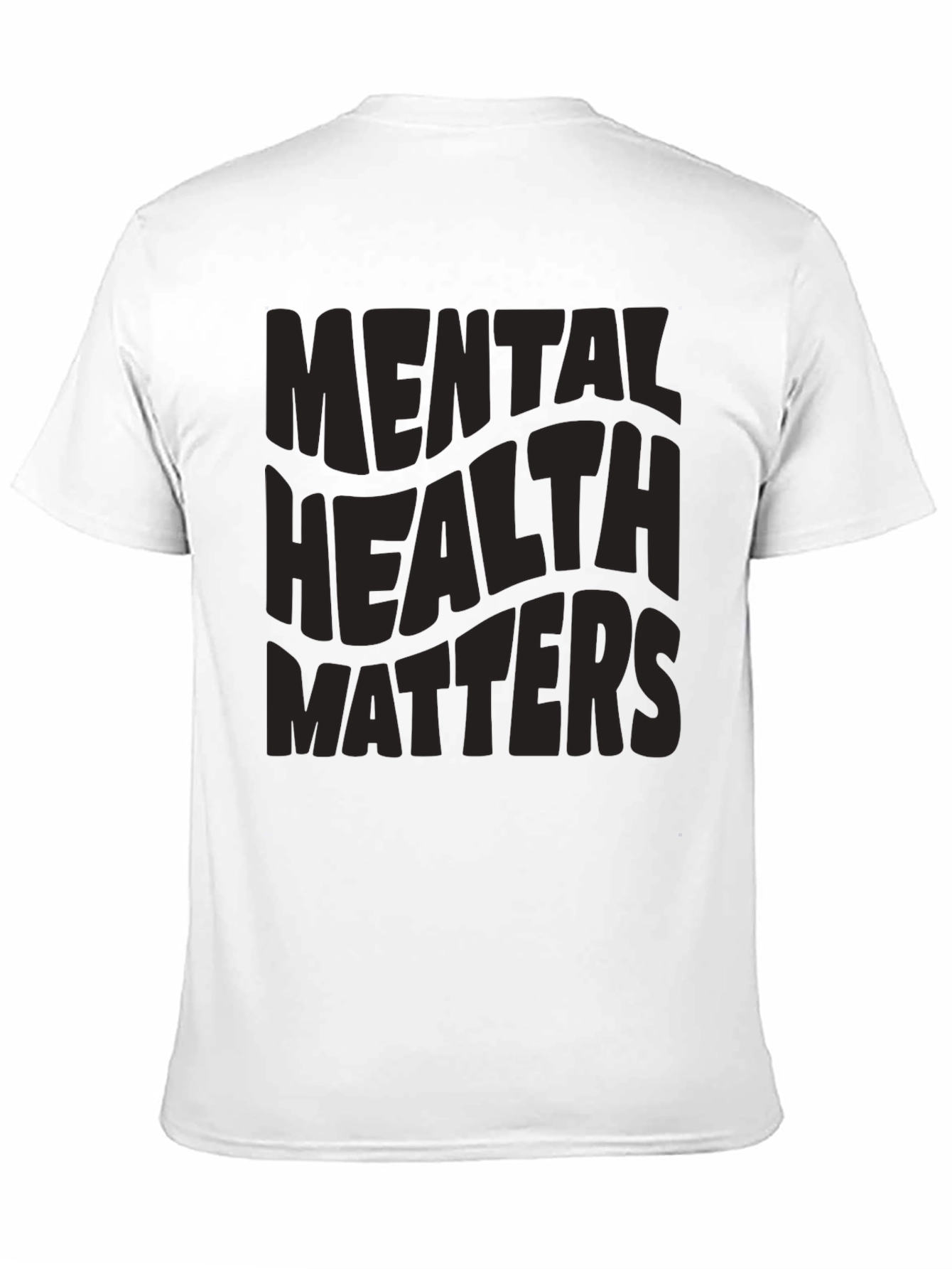 Mental Health Matters Black Graphic Tee