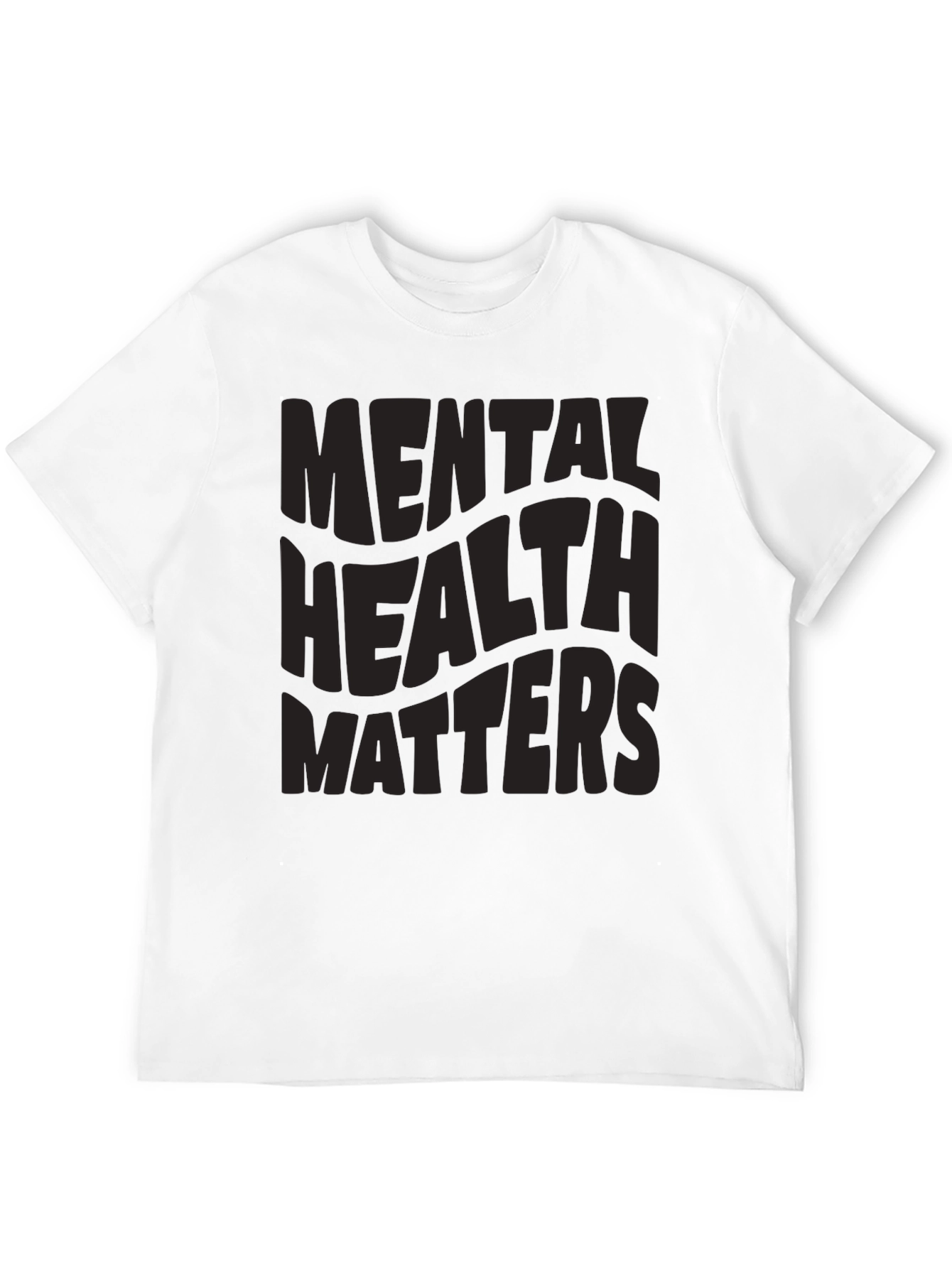 Mental Health Matters Black Graphic Tee