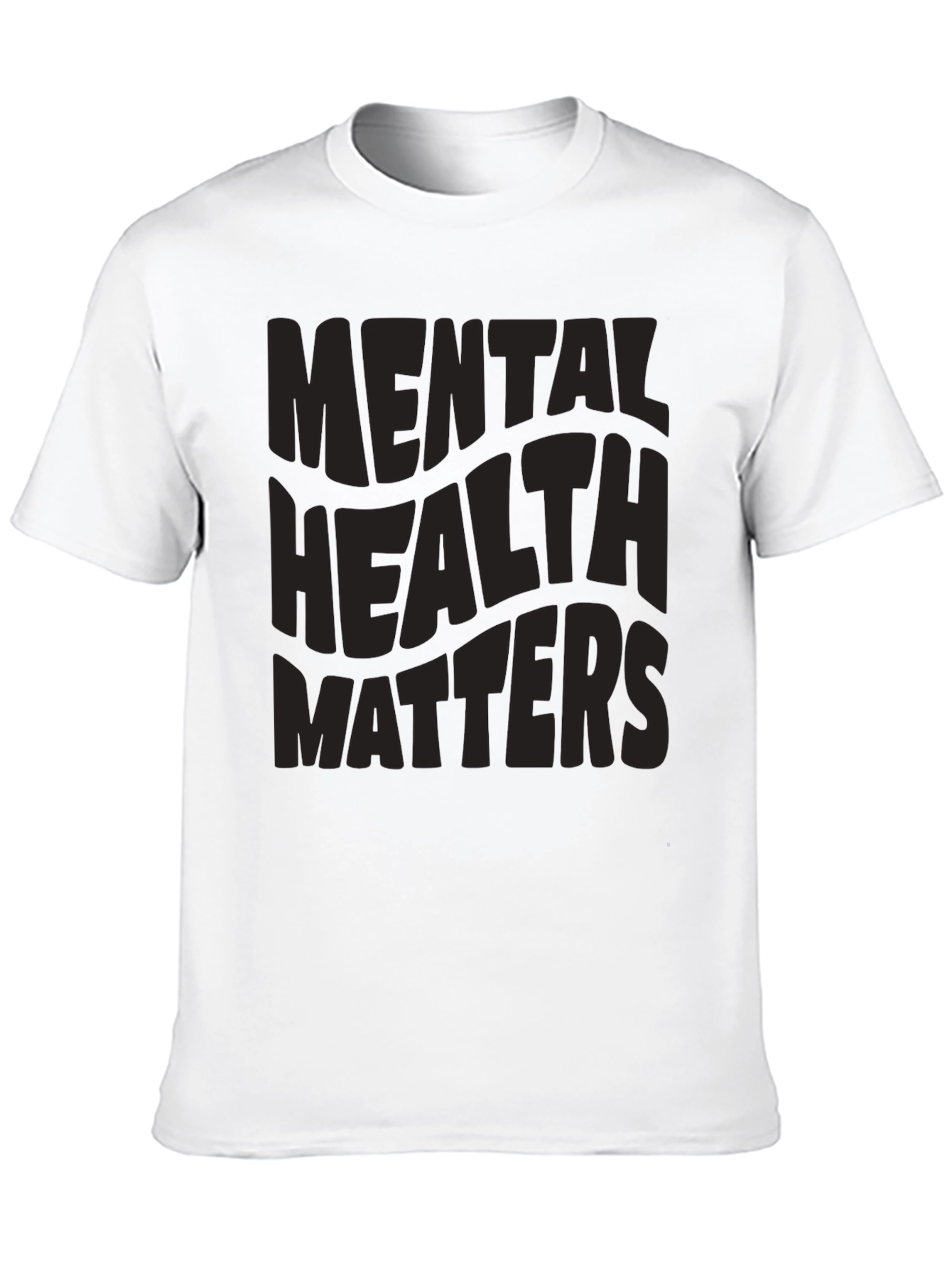 Mental Health Matters Black Graphic Tee