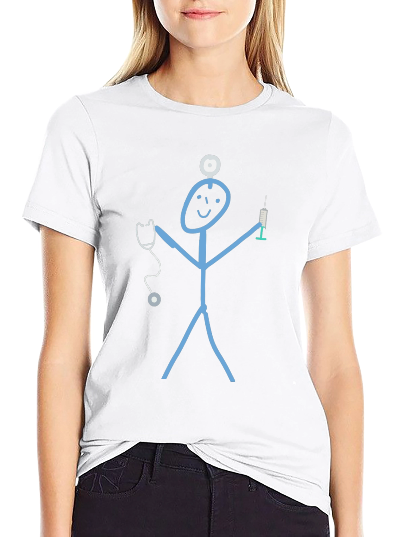 Stick Figure Doctor T-Shirt