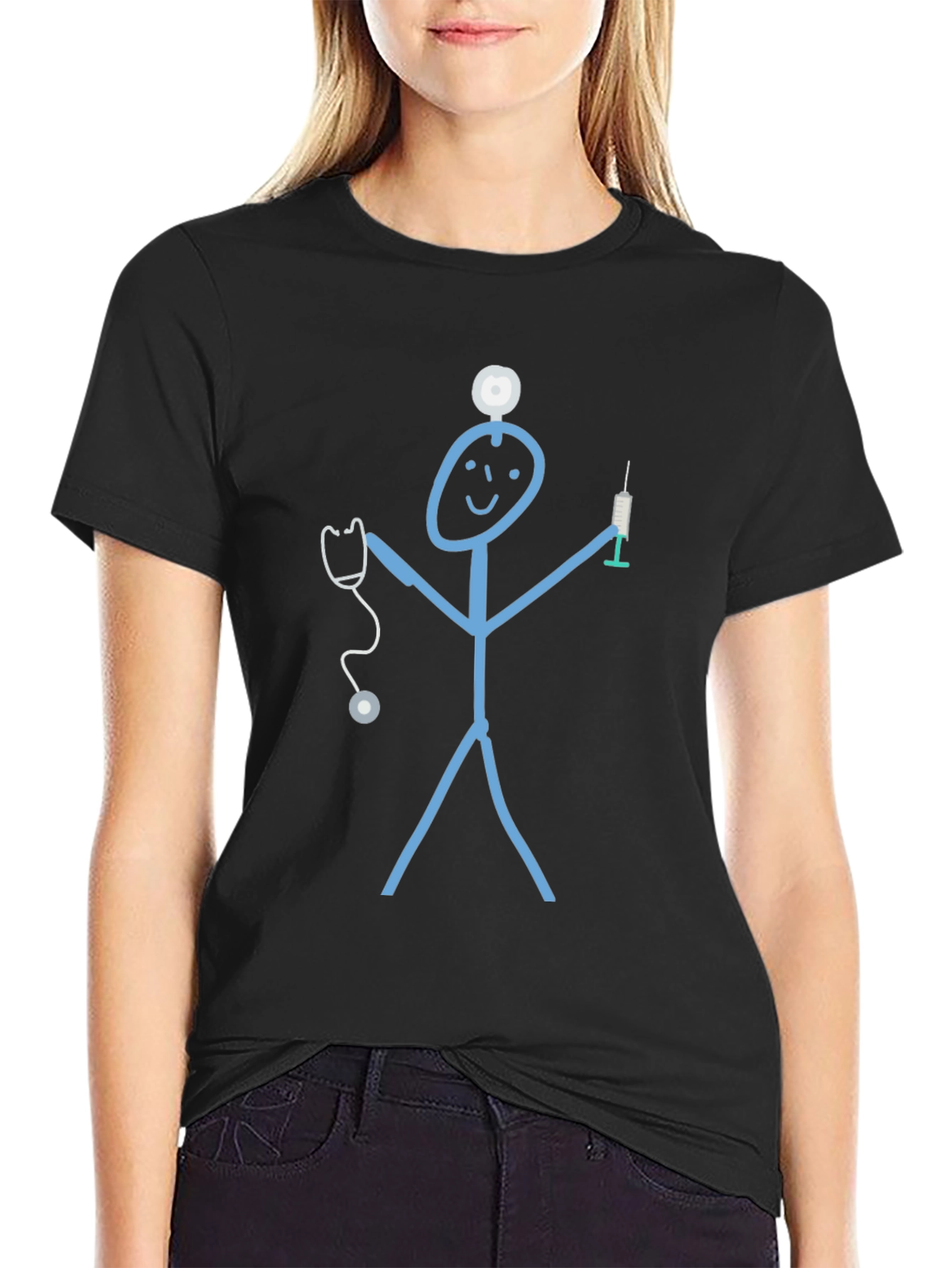 Stick Figure Doctor T-Shirt