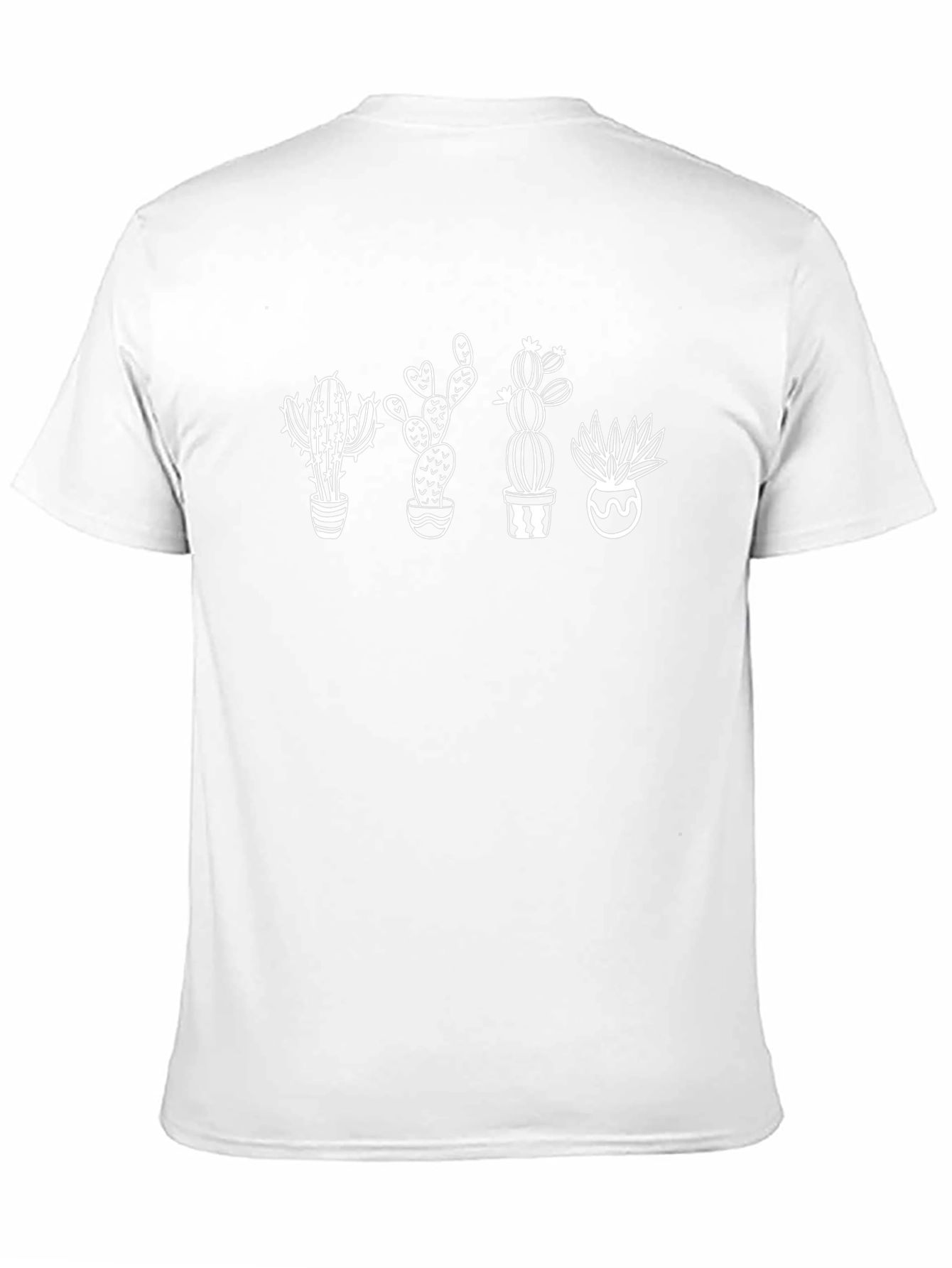 Cactus Plant Graphic Tee - Stylish Desert Vibes