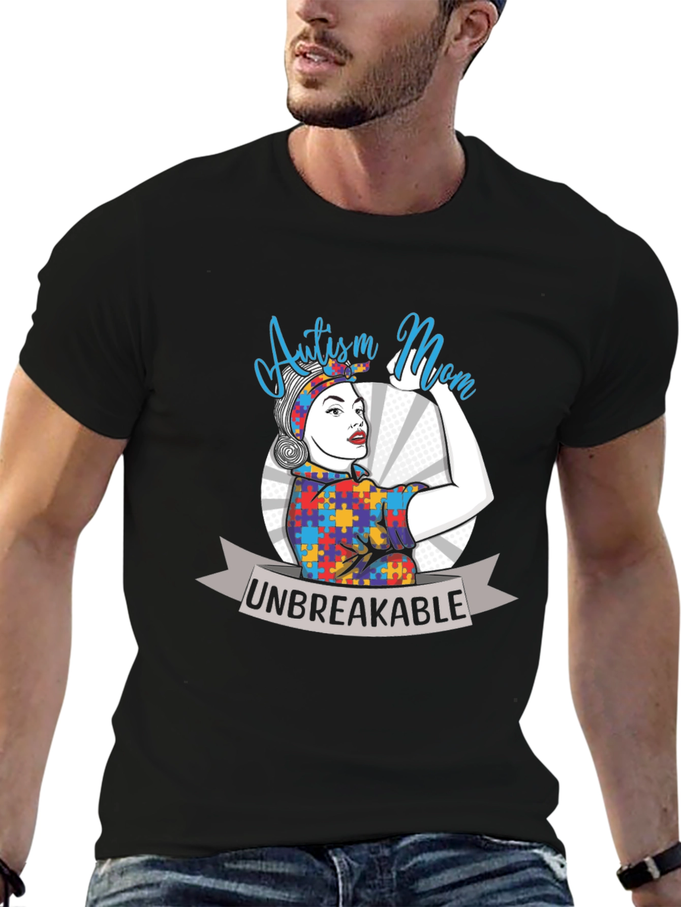 Autism Mom Unbreakable T-Shirt