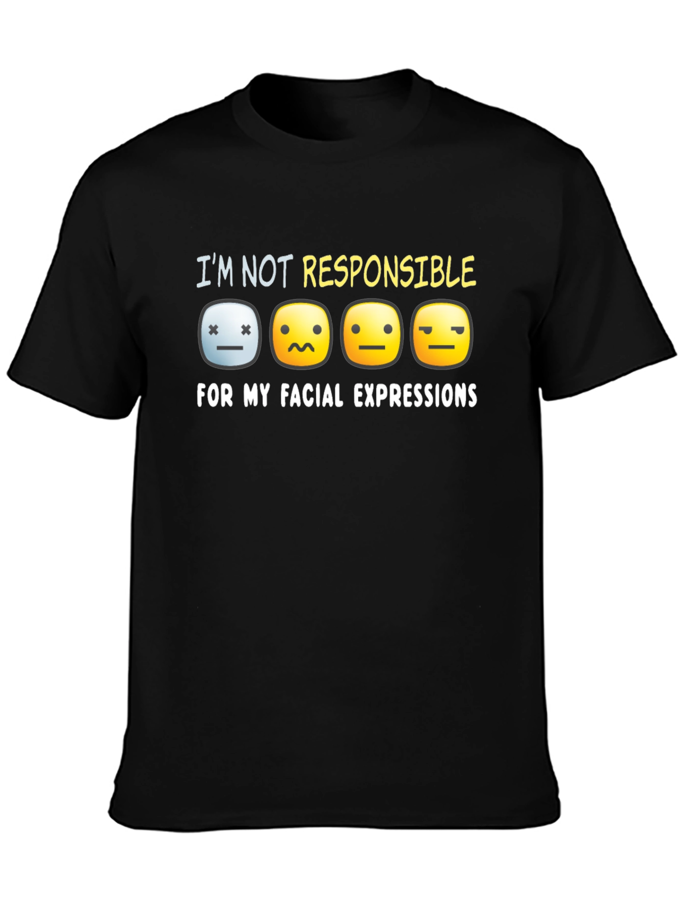 Funny Facial Expressions T-Shirt
