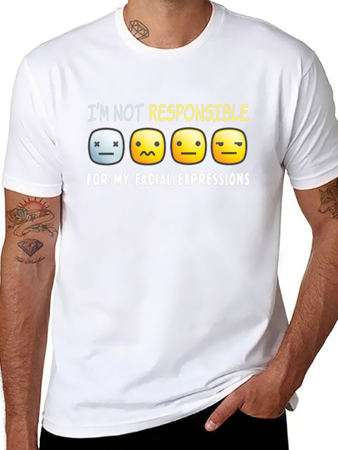 Funny Facial Expressions T-Shirt