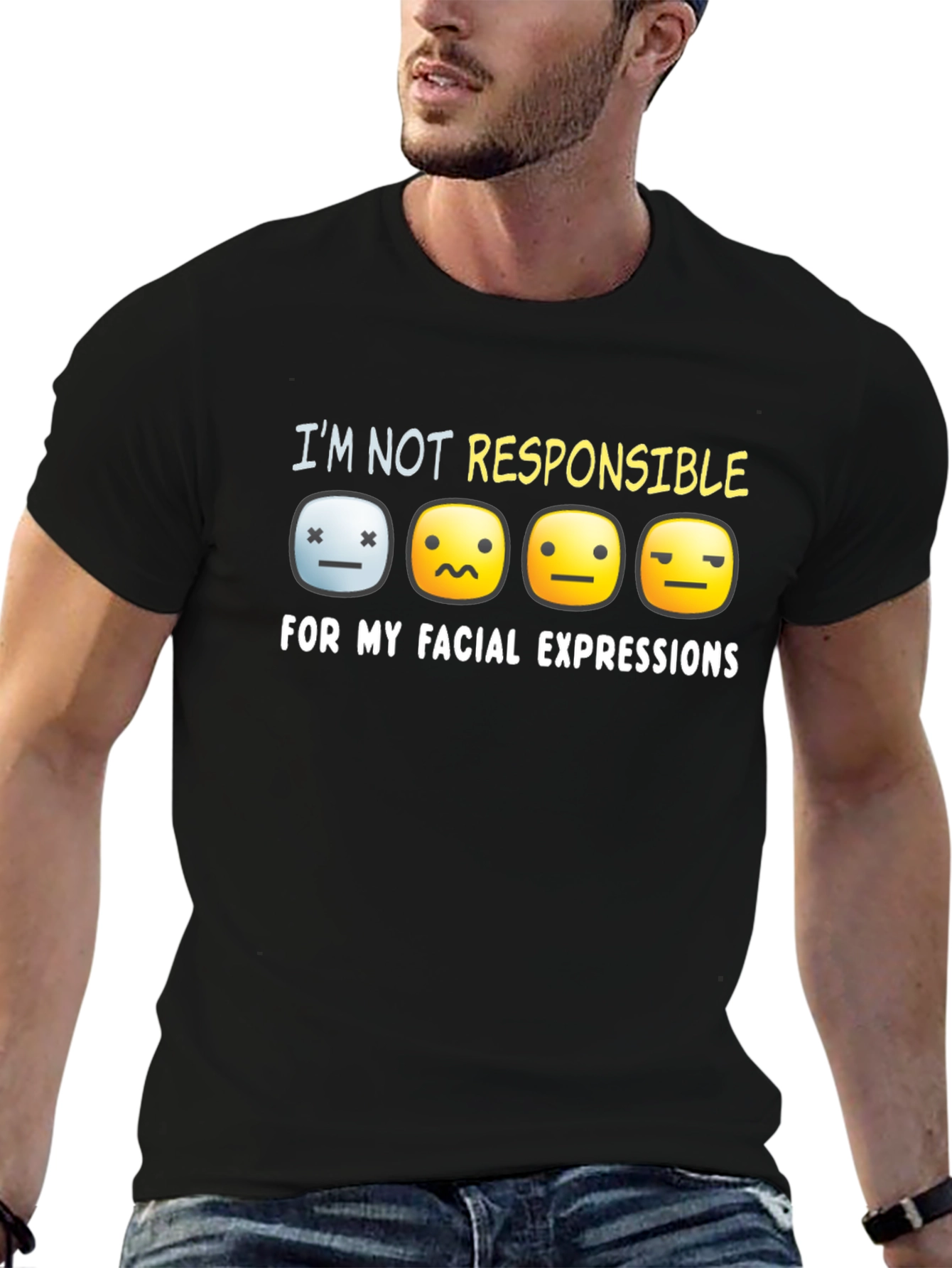 Funny Facial Expressions T-Shirt