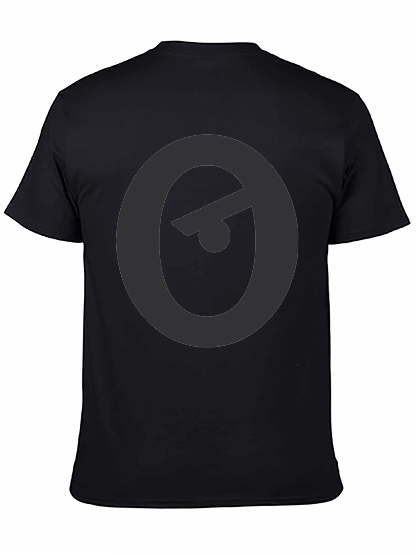 Unique Graphic Tee - Eye Symbol Black Shirt