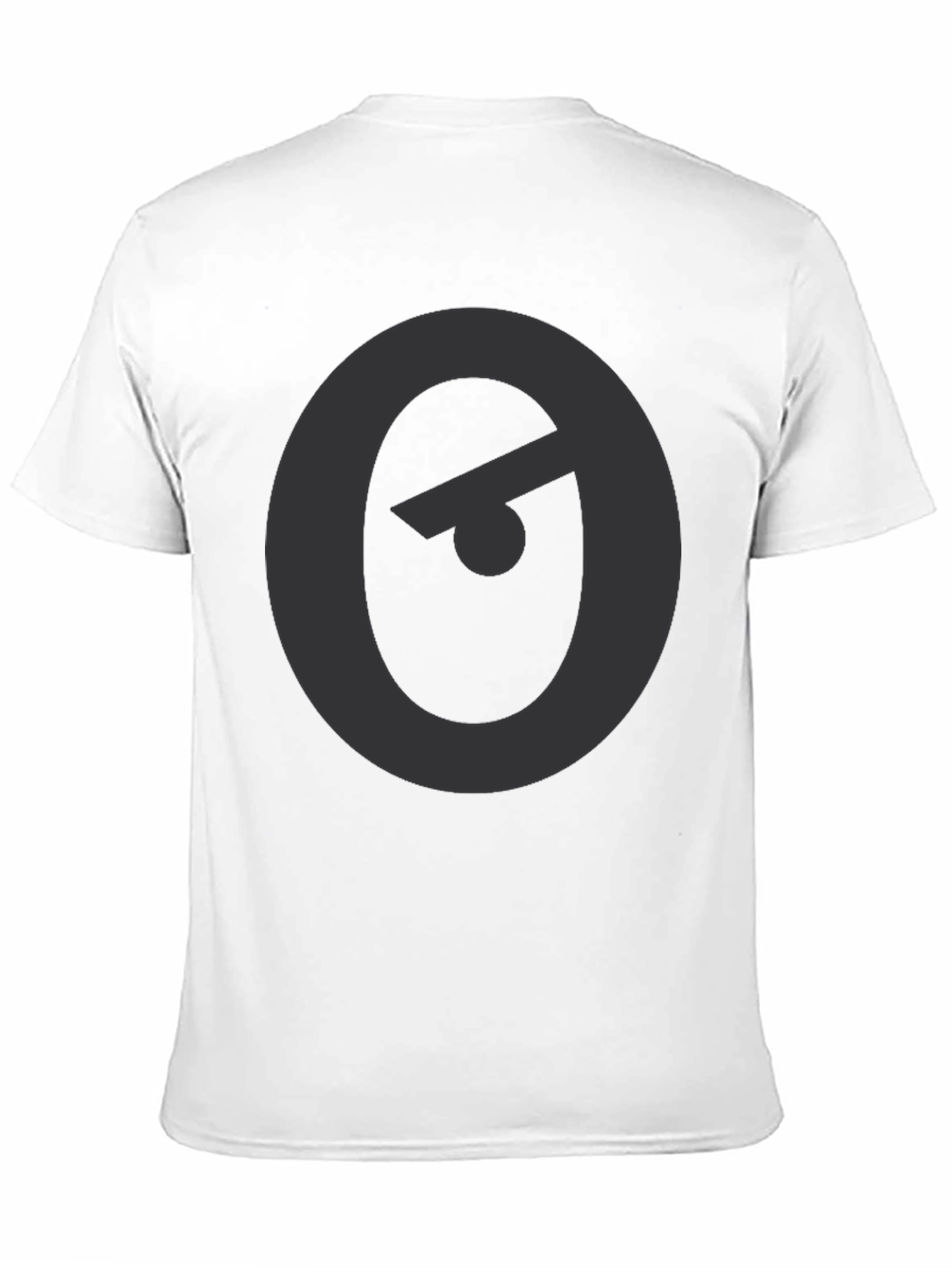Unique Graphic Tee - Eye Symbol Black Shirt