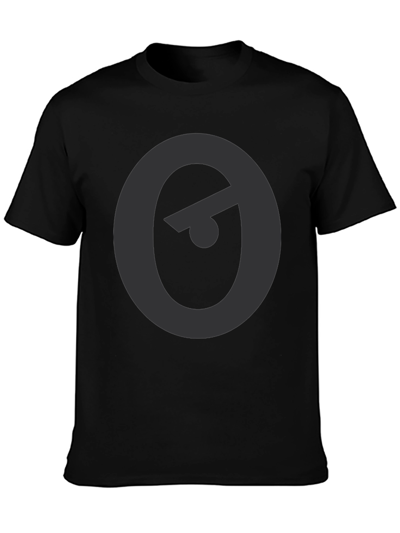 Unique Graphic Tee - Eye Symbol Black Shirt