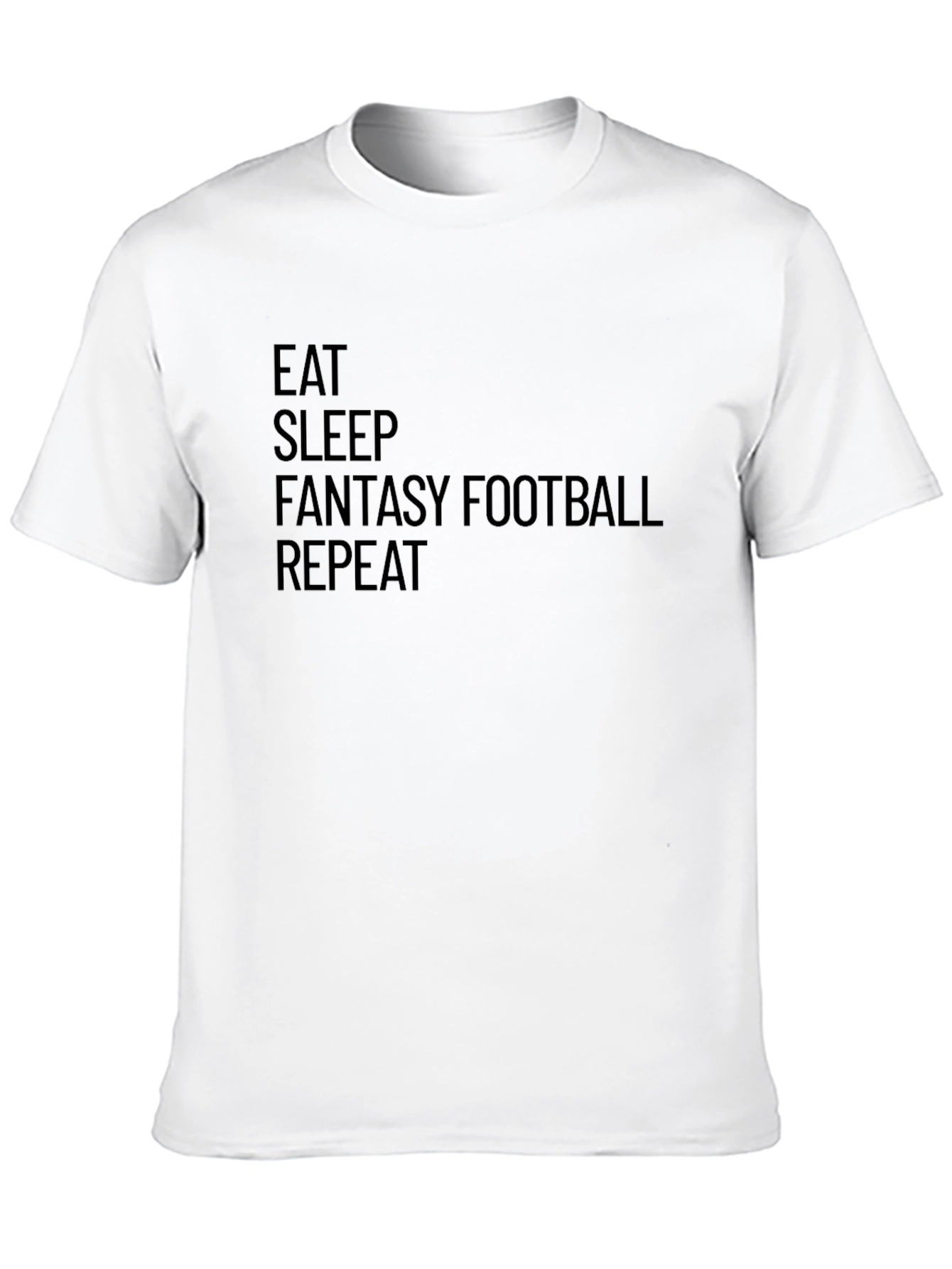 Eat Sleep Fantasy Football Repeat T-Shirt