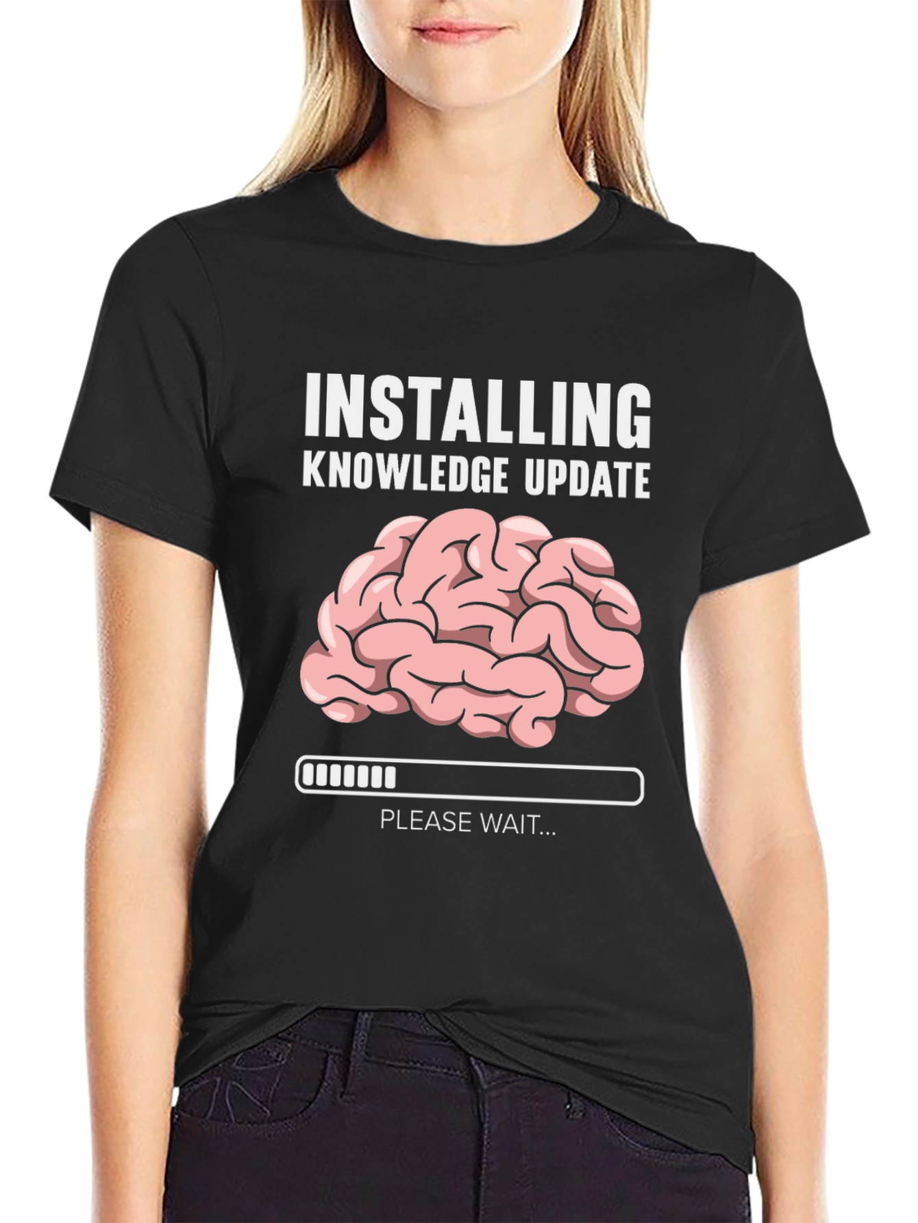 Installing Knowledge Update Funny T-Shirt