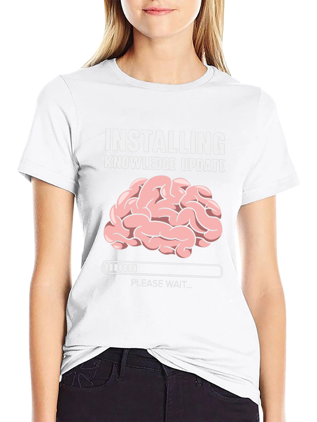 Installing Knowledge Update Funny T-Shirt