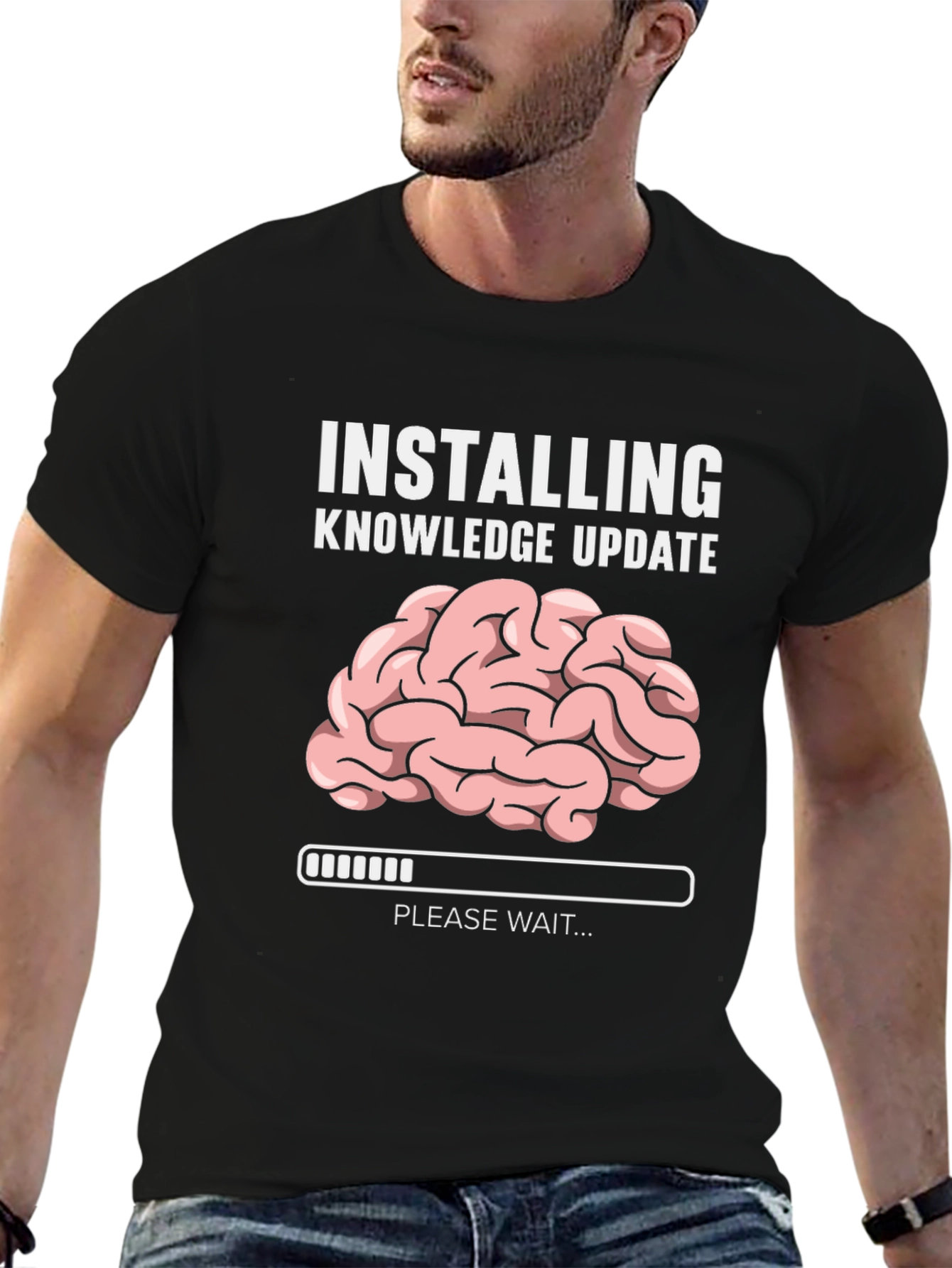Installing Knowledge Update Funny T-Shirt
