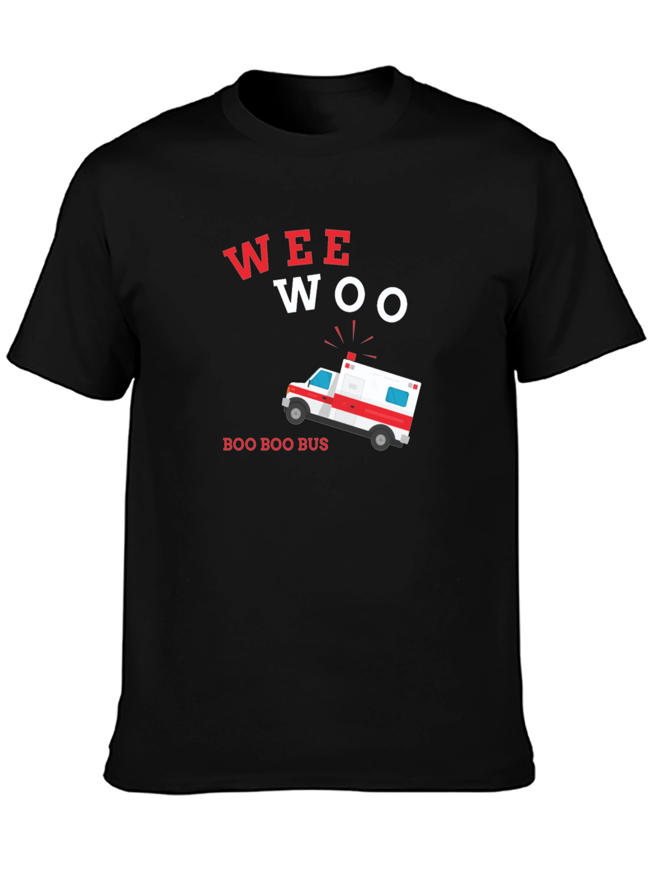 Wee Woo Boo Boo Bus T-Shirt