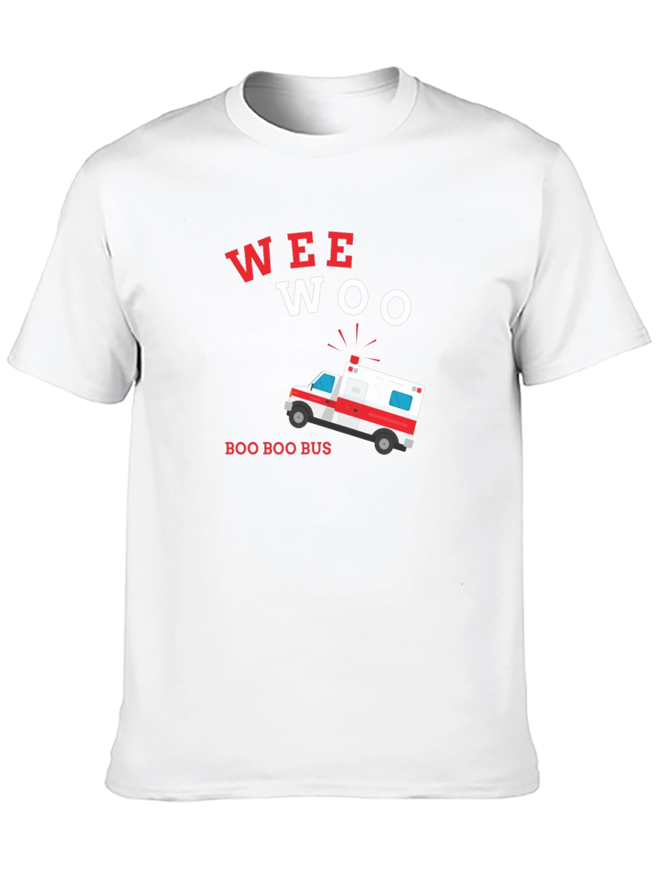Wee Woo Boo Boo Bus T-Shirt