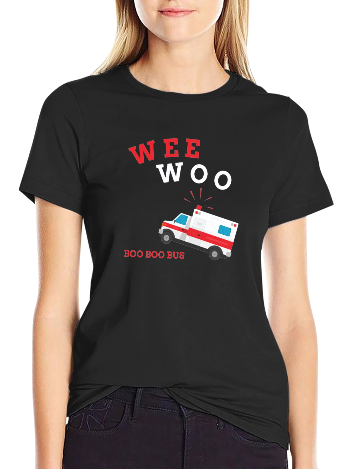 Wee Woo Boo Boo Bus T-Shirt