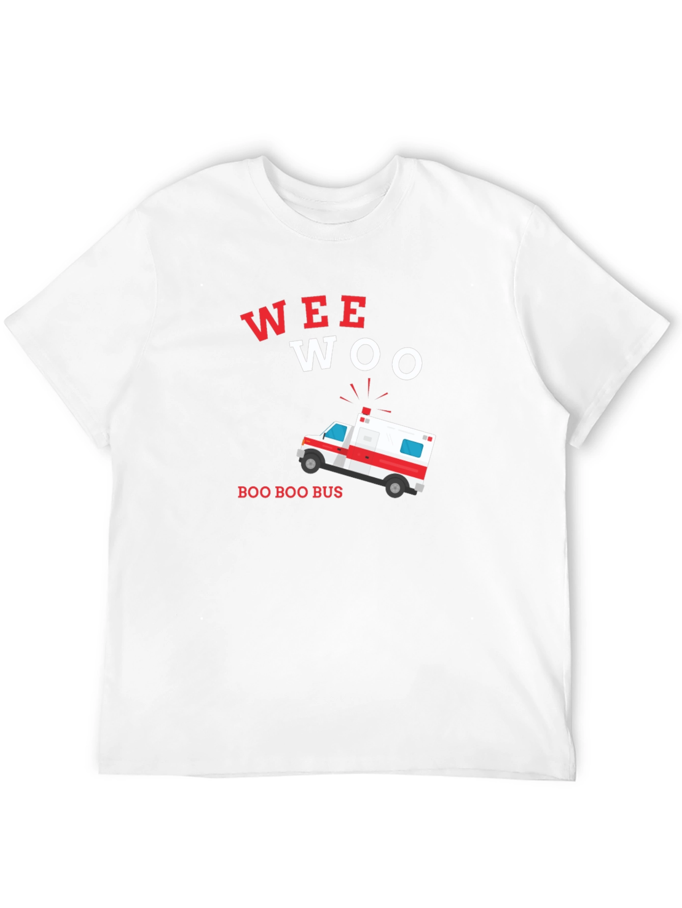 Wee Woo Boo Boo Bus T-Shirt