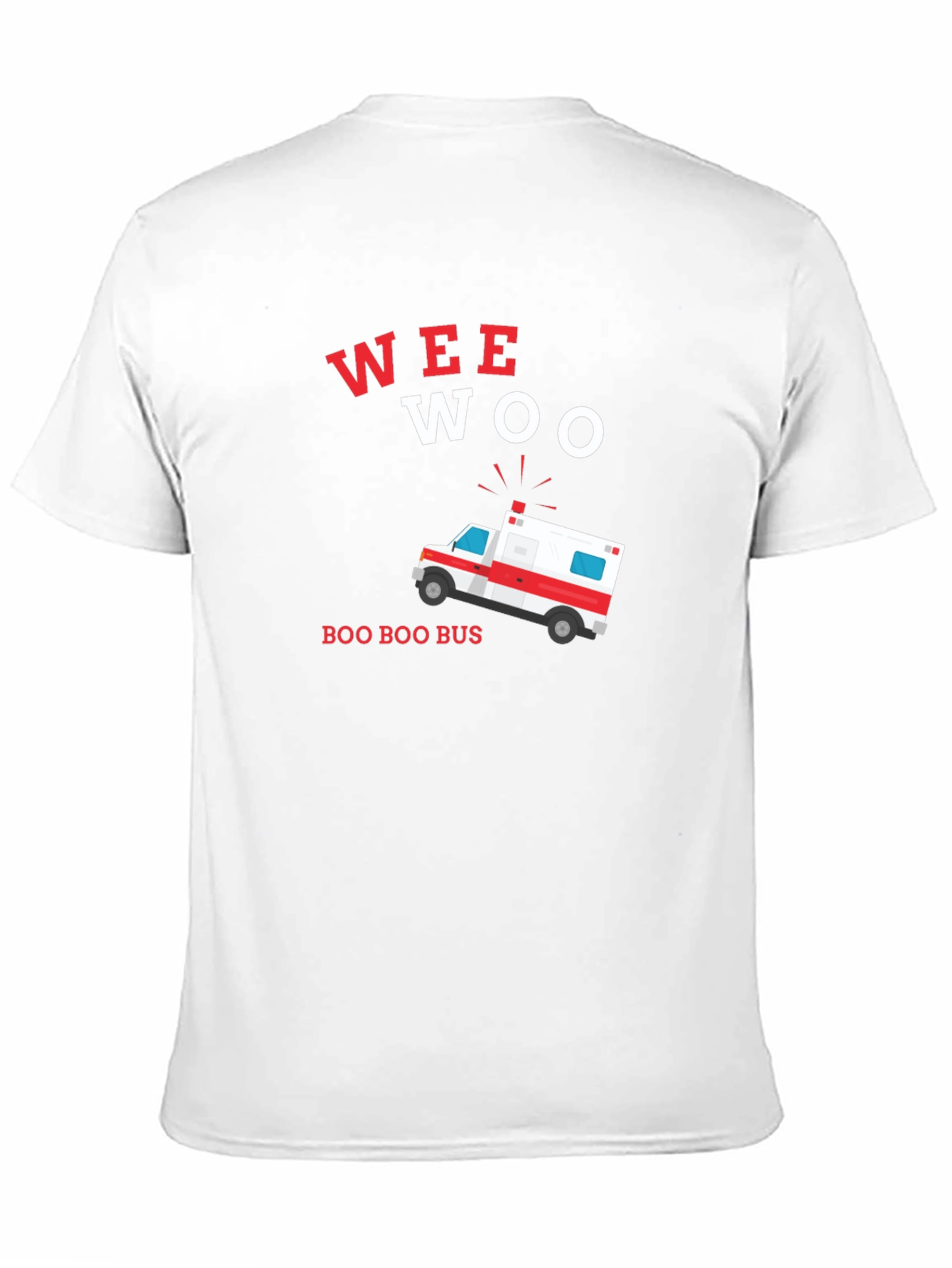 Wee Woo Boo Boo Bus T-Shirt