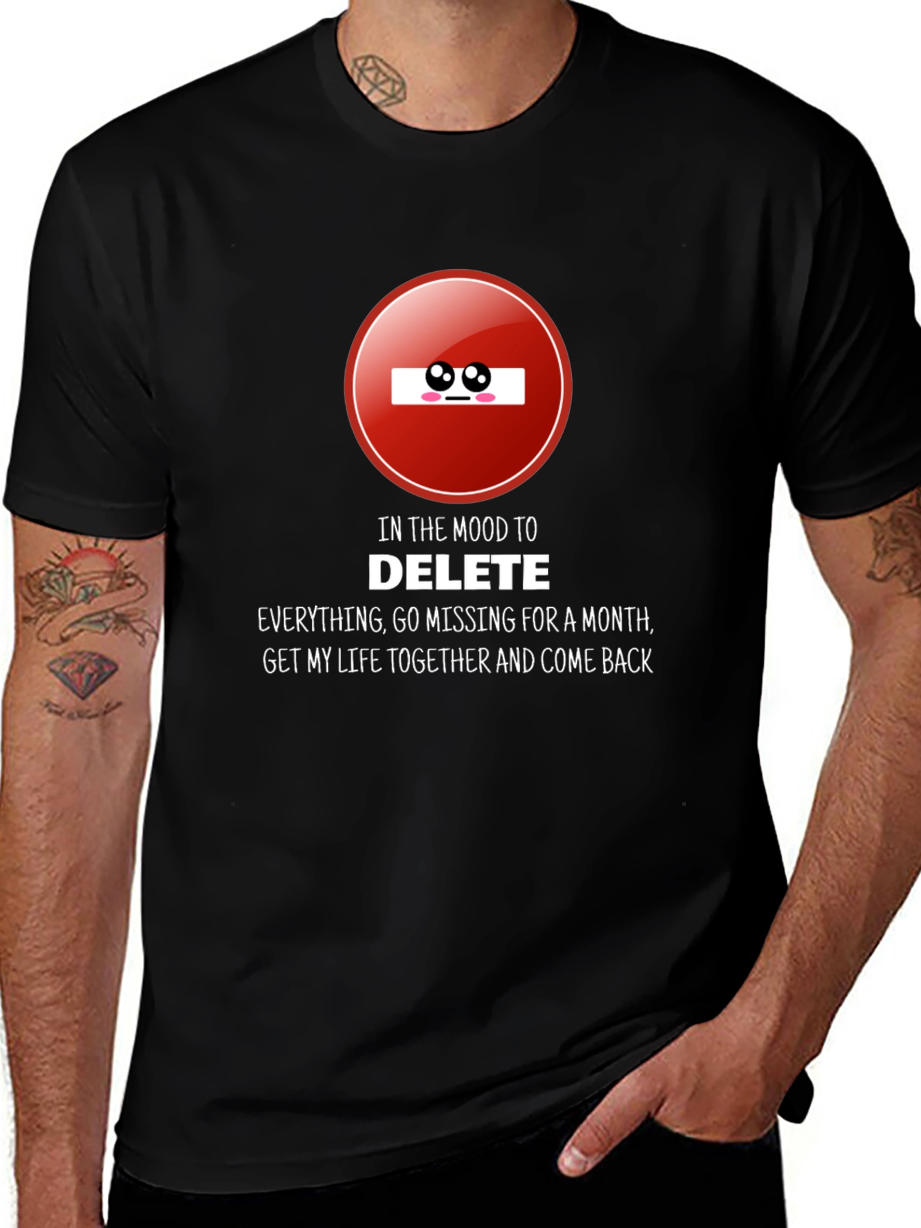 Mood to Delete T-Shirt