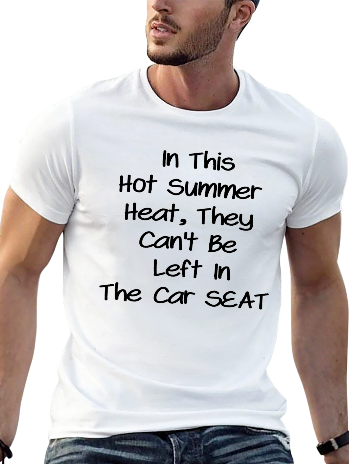 Hot Summer Car Seat Safety T-Shirt