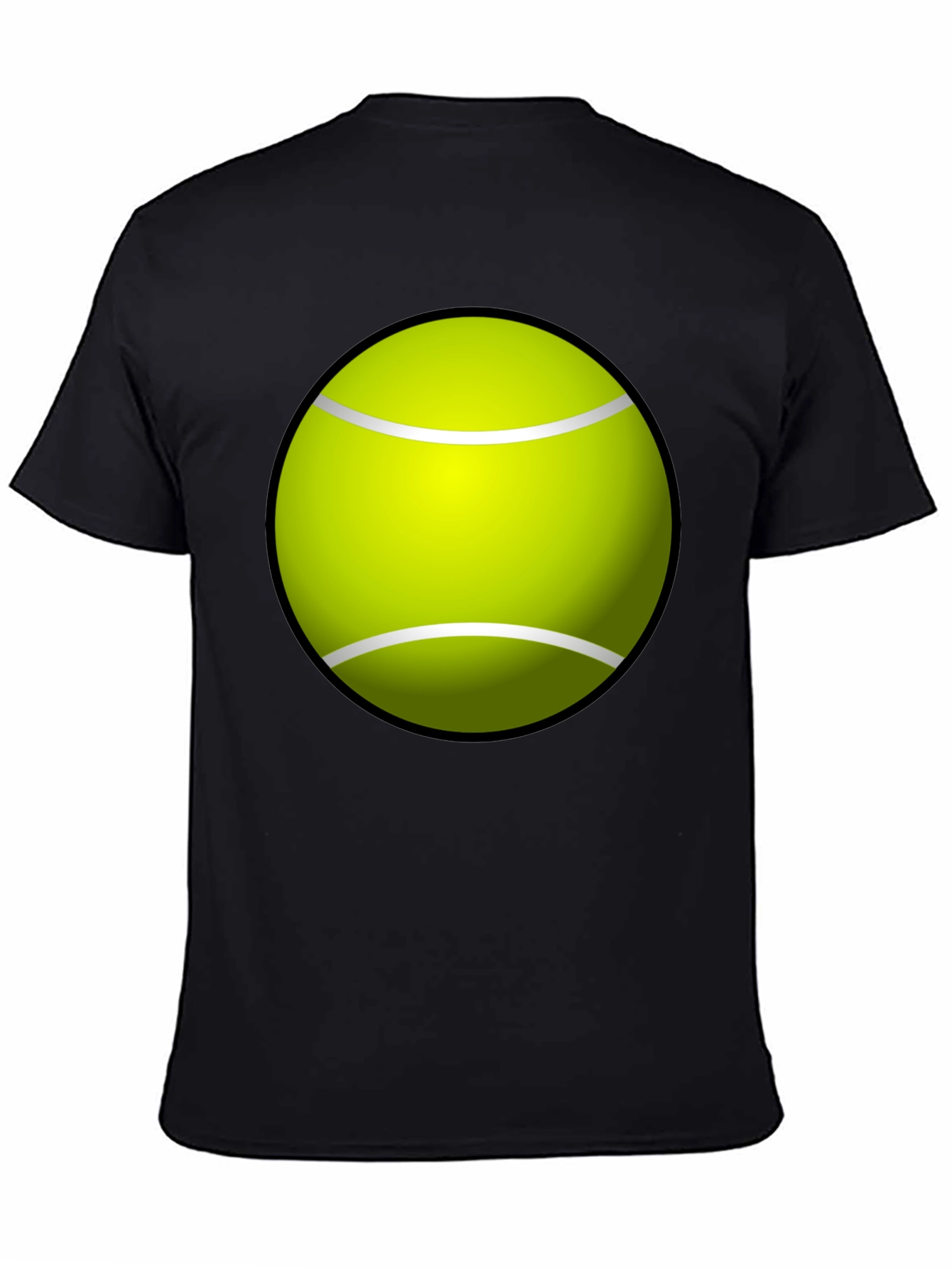 Tennis Ball Graphic Tee - Fun & Casual