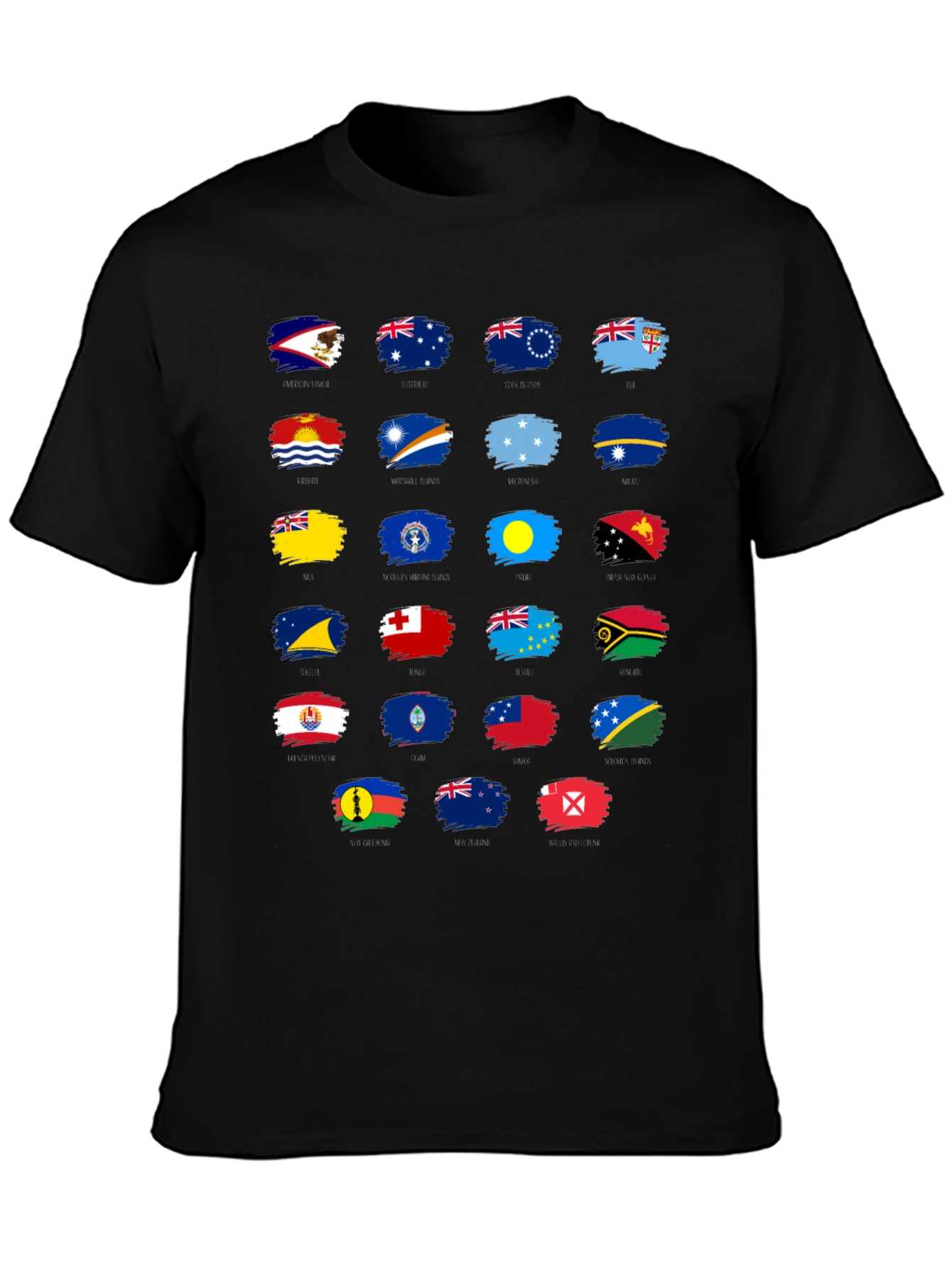 Pacific Island Flags T-Shirt
