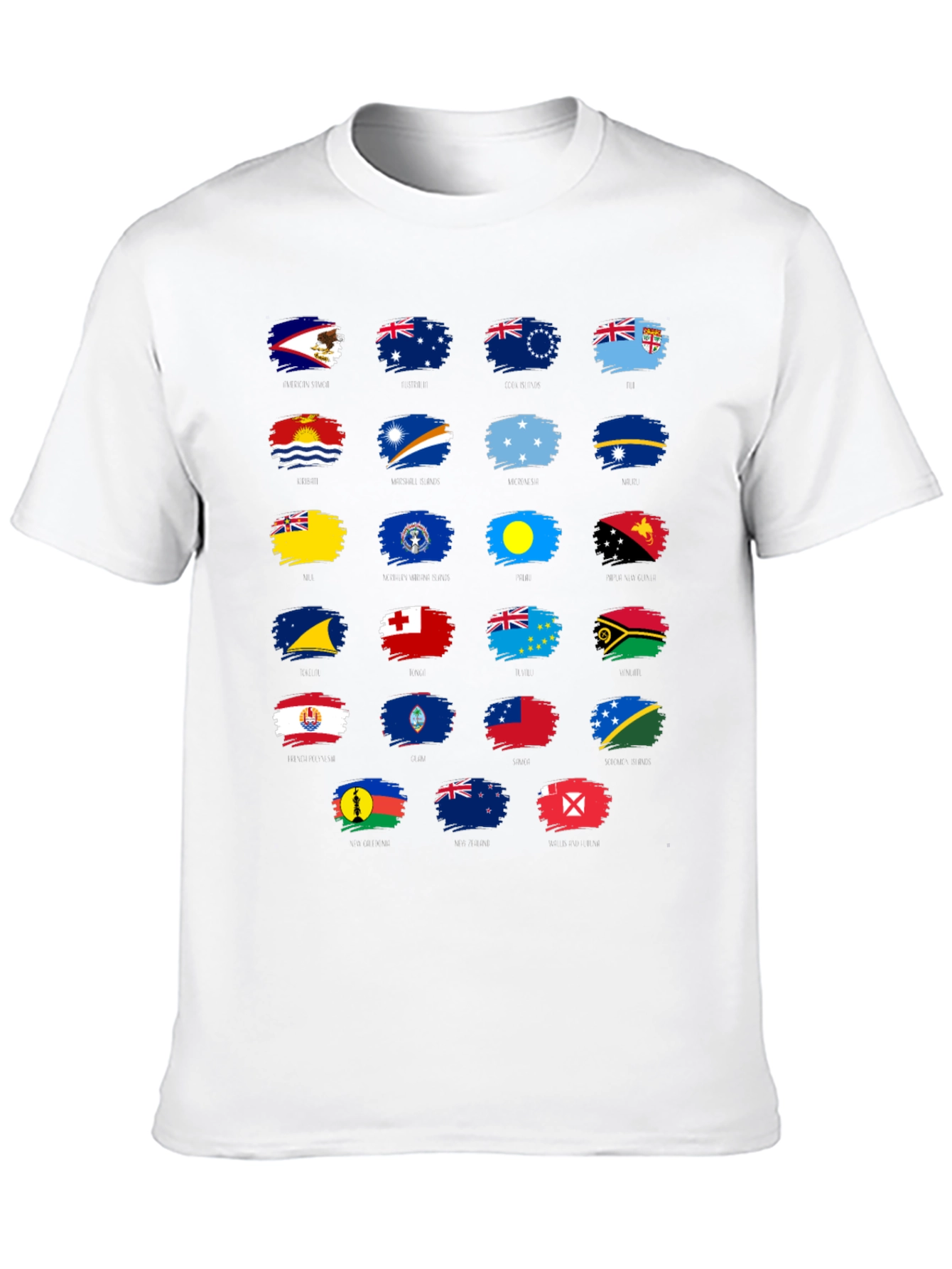 Pacific Island Flags T-Shirt