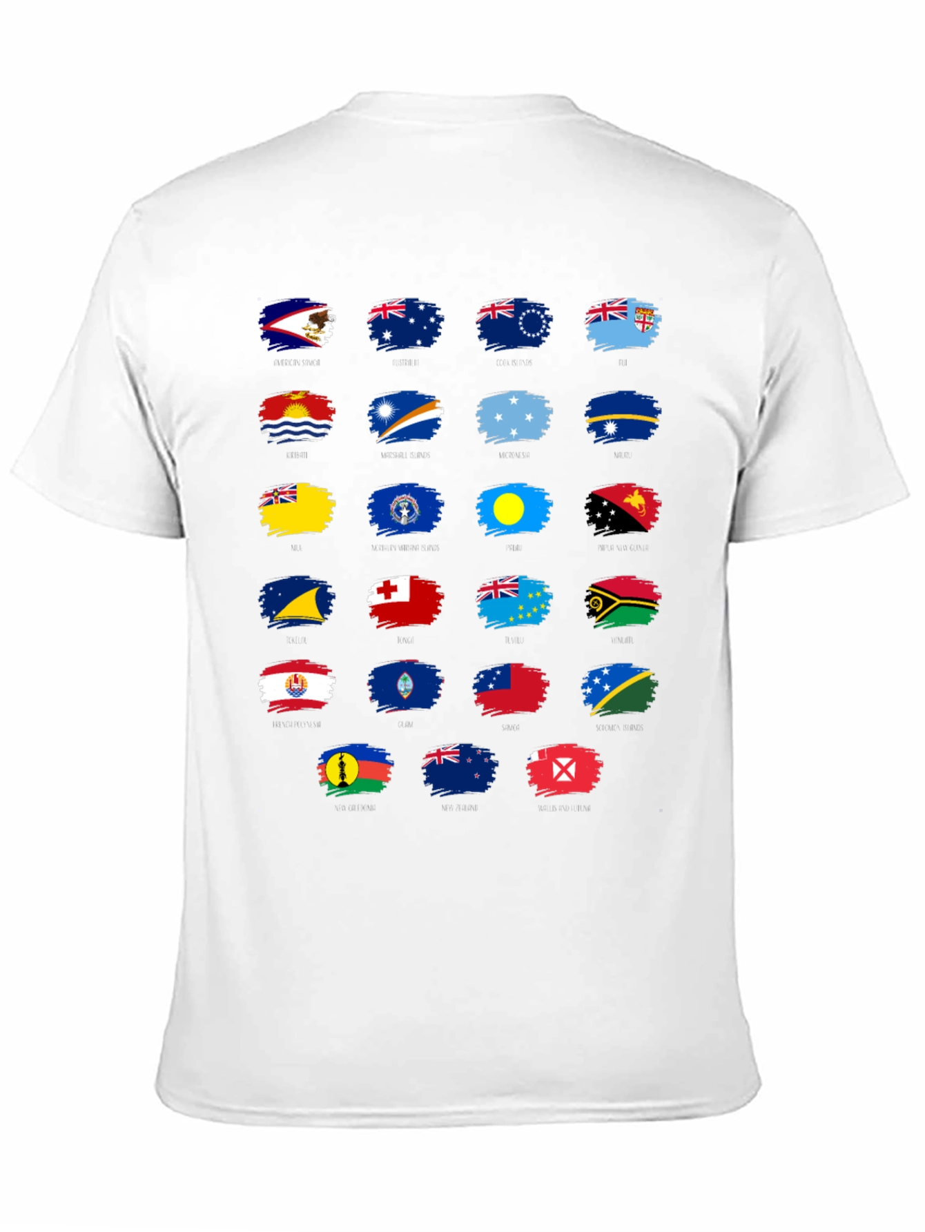 Pacific Island Flags T-Shirt