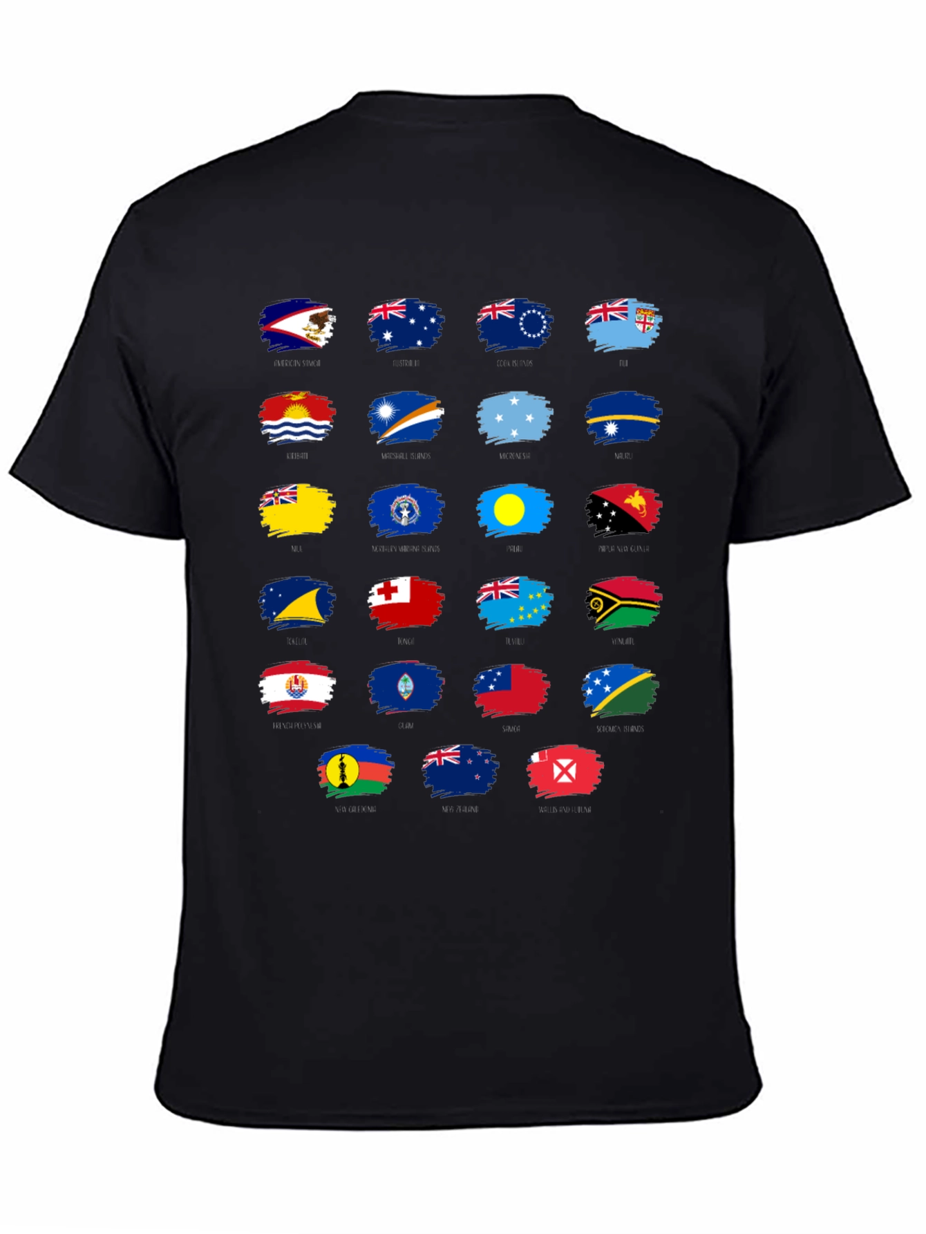 Pacific Island Flags T-Shirt