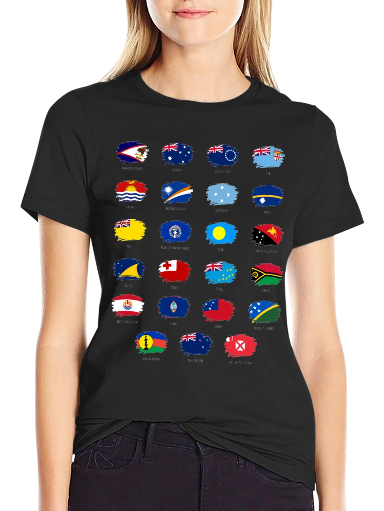 Pacific Island Flags T-Shirt