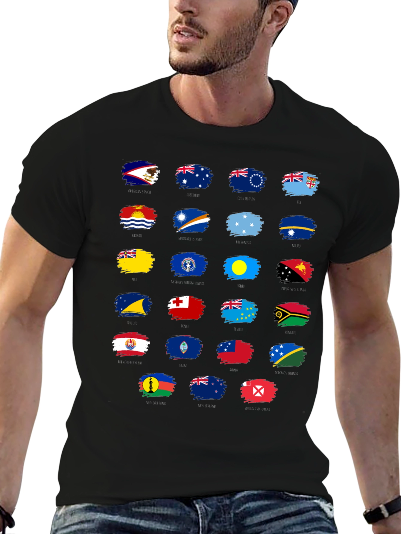 Pacific Island Flags T-Shirt