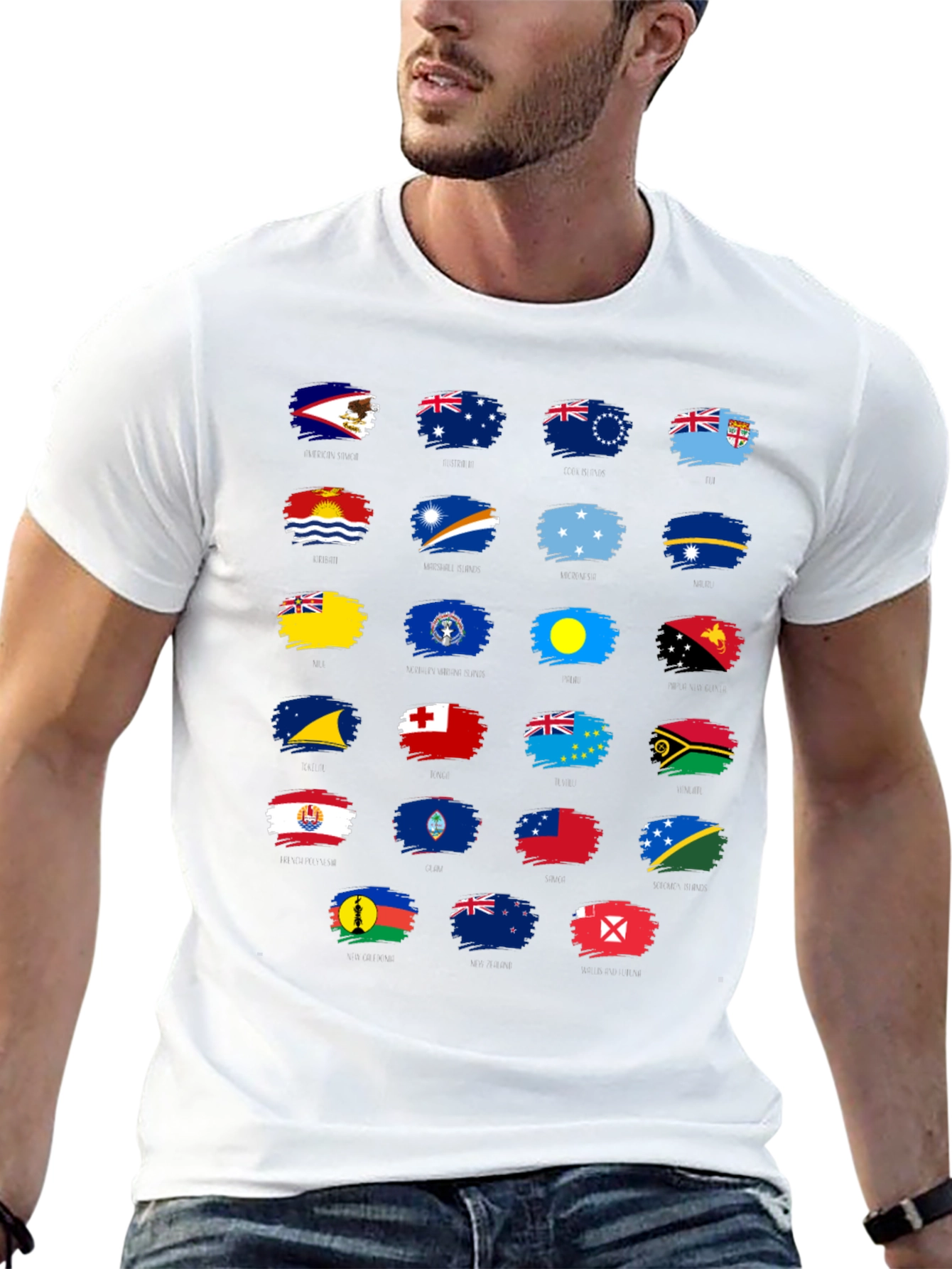 Pacific Island Flags T-Shirt