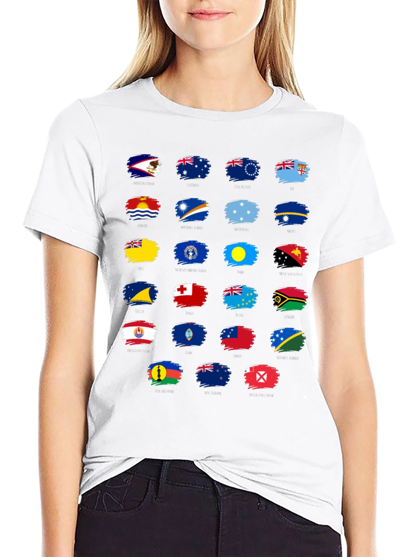 Pacific Island Flags T-Shirt