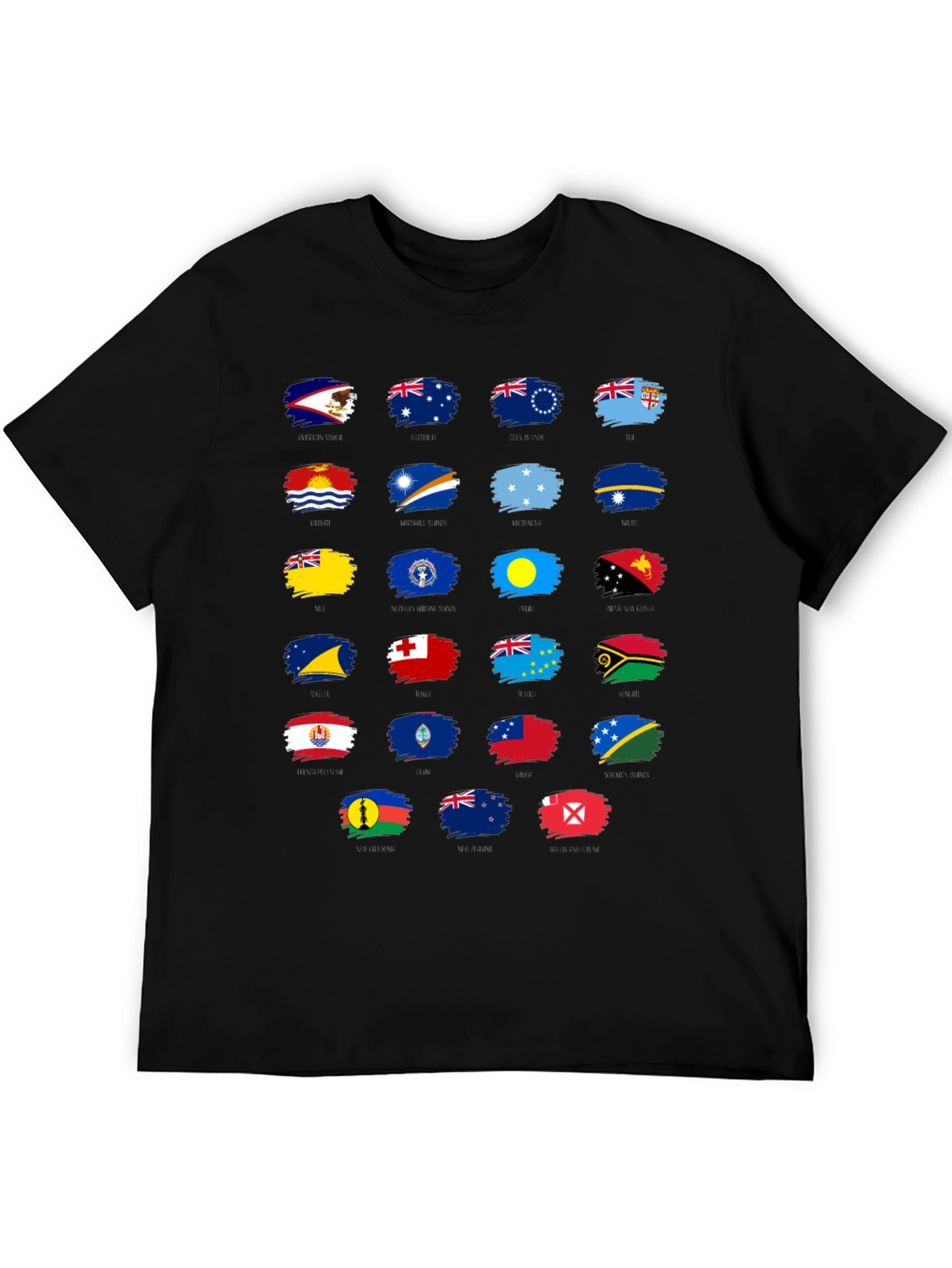 Pacific Island Flags T-Shirt