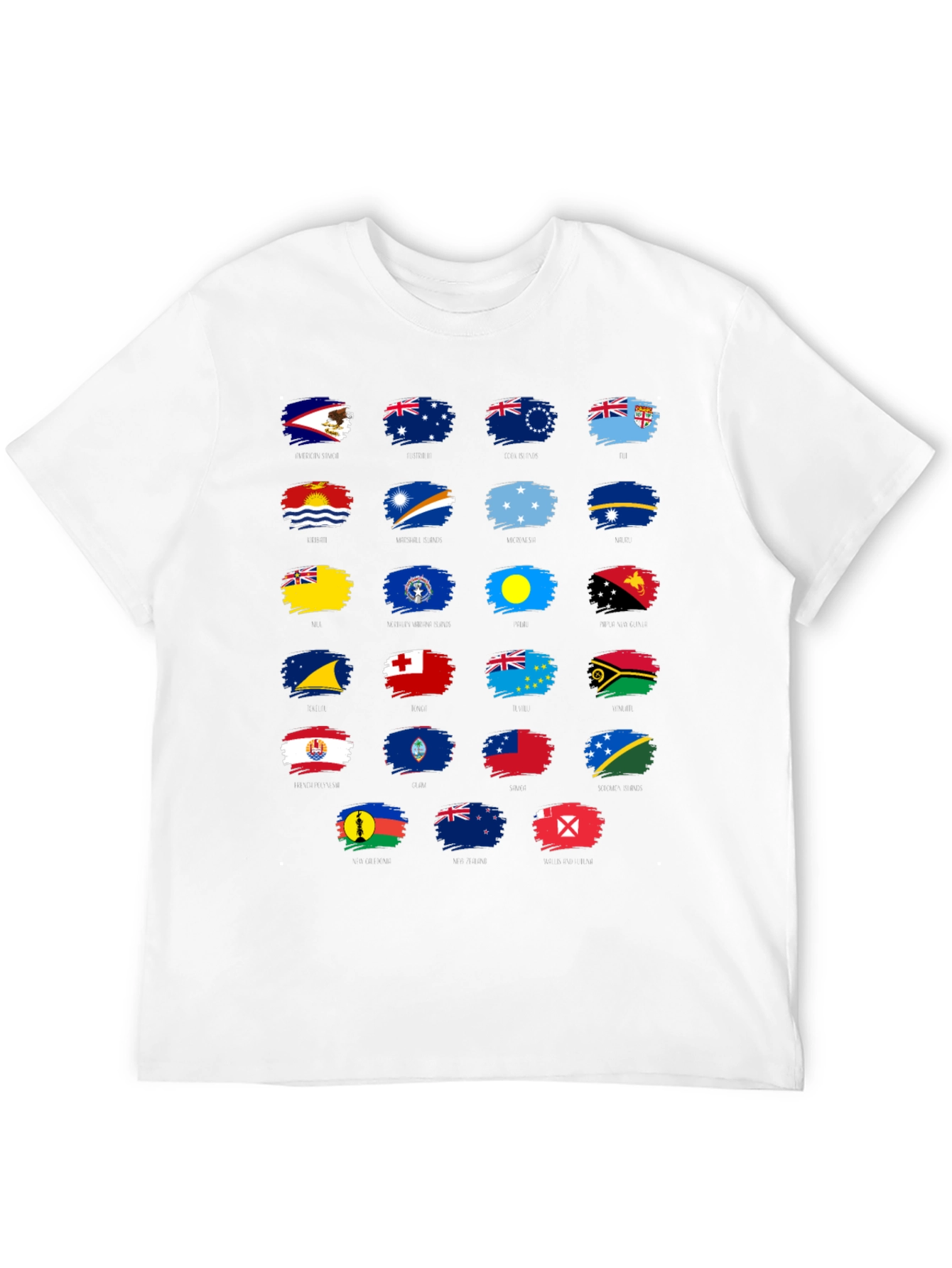 Pacific Island Flags T-Shirt