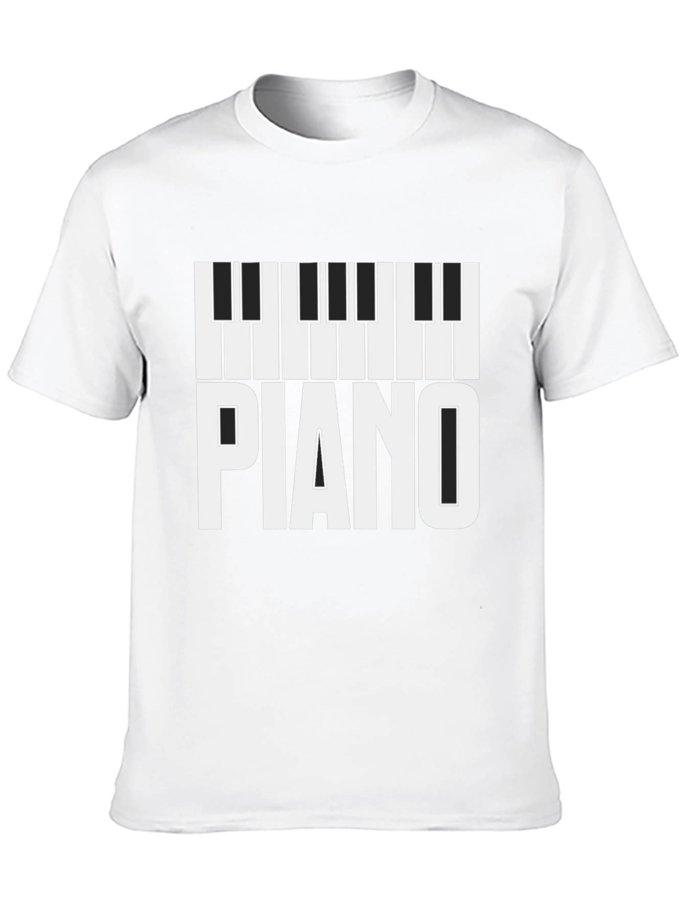 Piano Keys Graphic T-Shirt