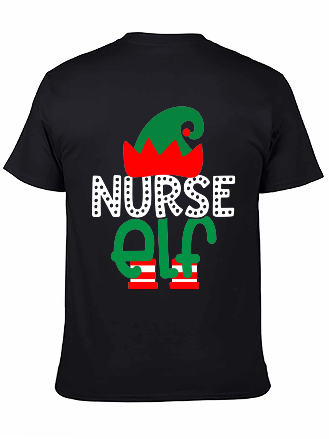 Nurse Elf Christmas T-Shirt