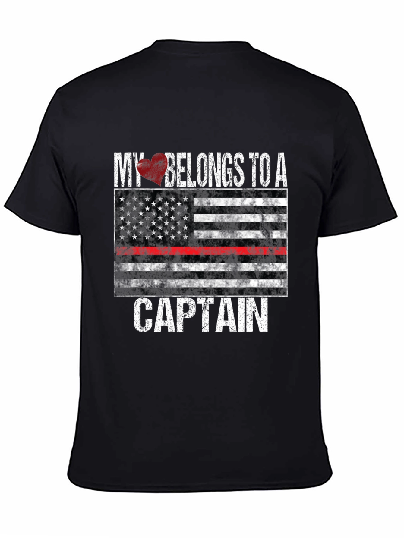 My Heart Belongs to a Captain T-Shirt