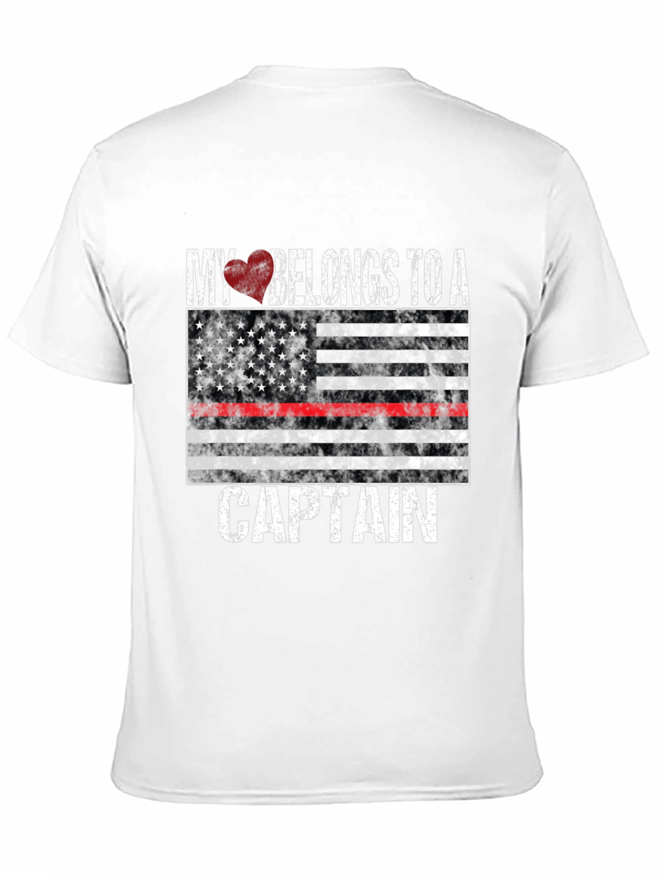 My Heart Belongs to a Captain T-Shirt