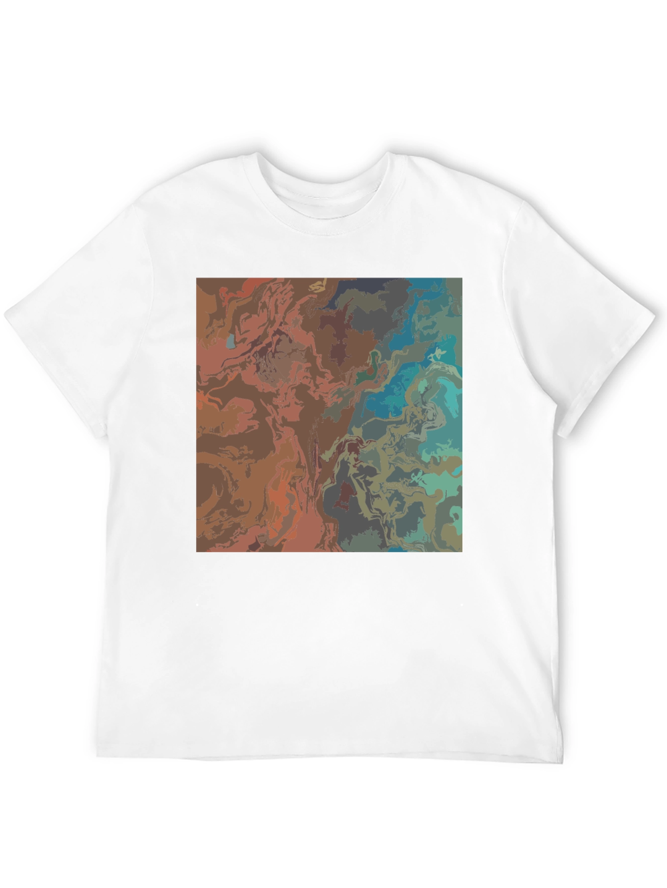 Abstract Art Black T-Shirt - Stylish Graphic Tee