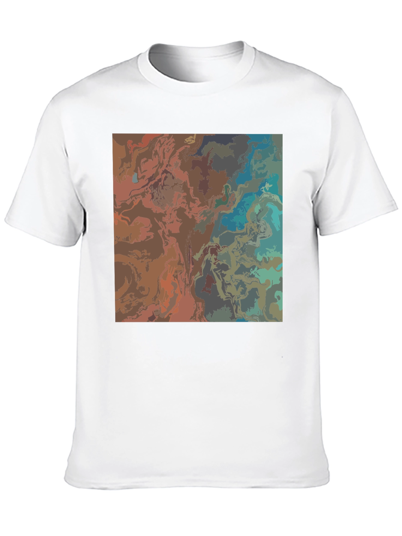 Abstract Art Black T-Shirt - Stylish Graphic Tee