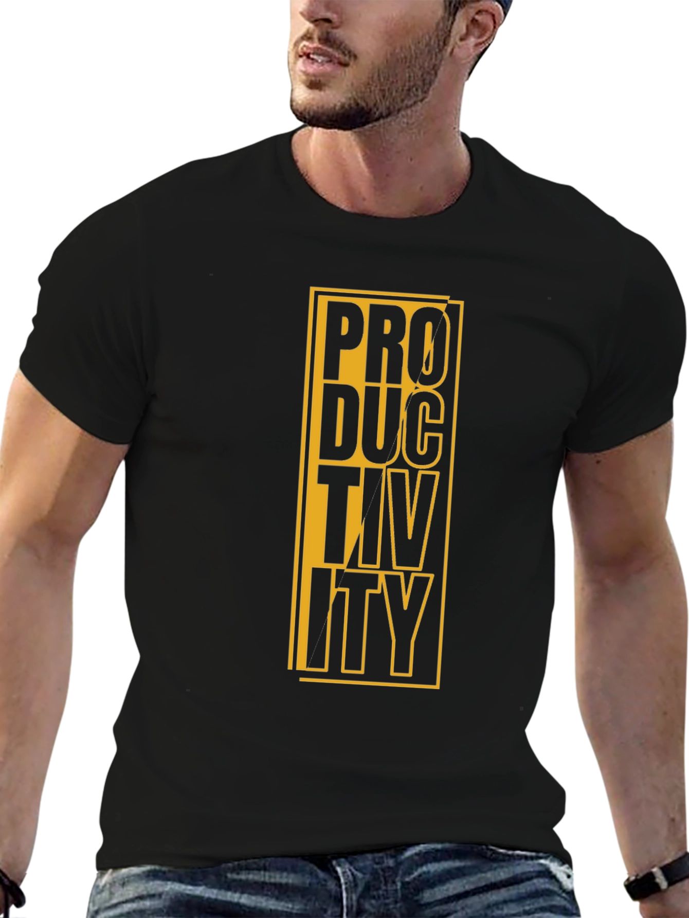 Productivity T-Shirt - Black Tee