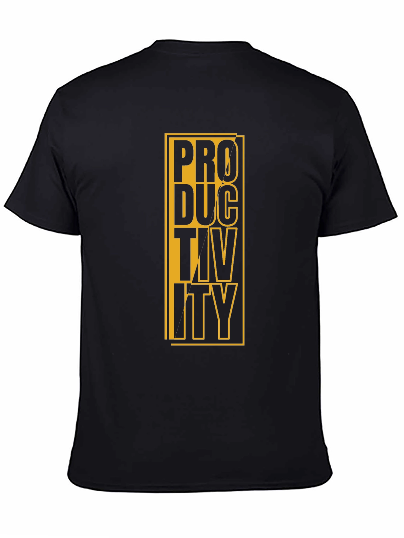 Productivity T-Shirt - Black Tee