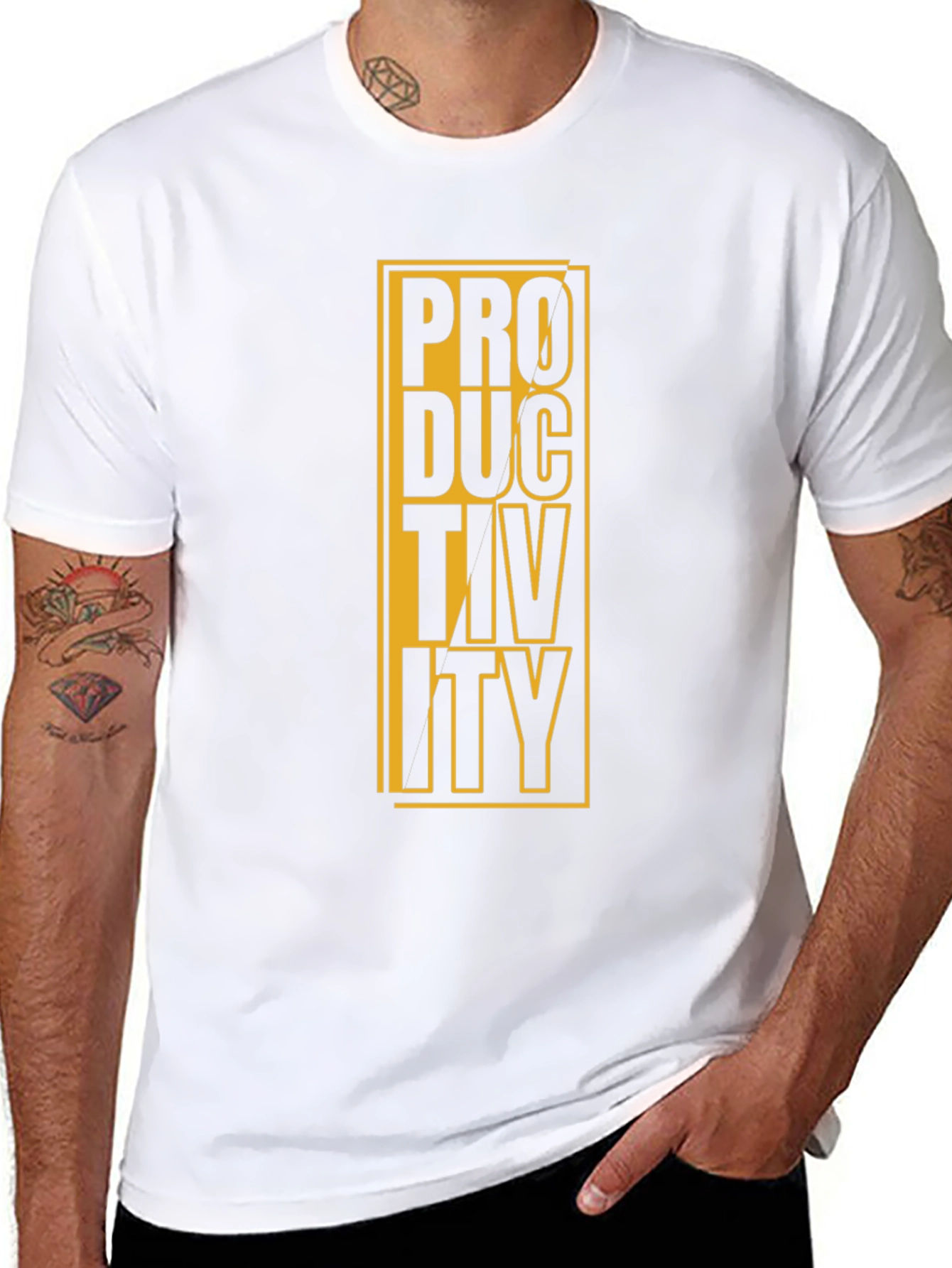 Productivity T-Shirt - Black Tee