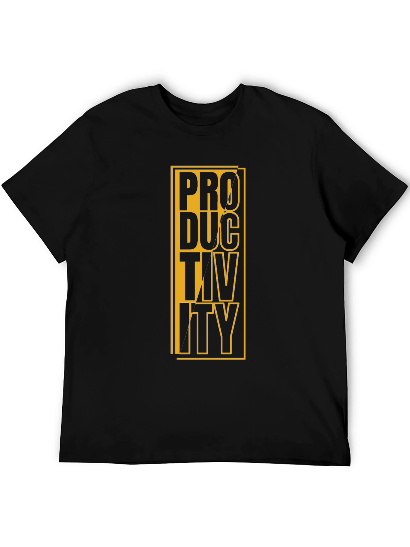 Productivity T-Shirt - Black Tee