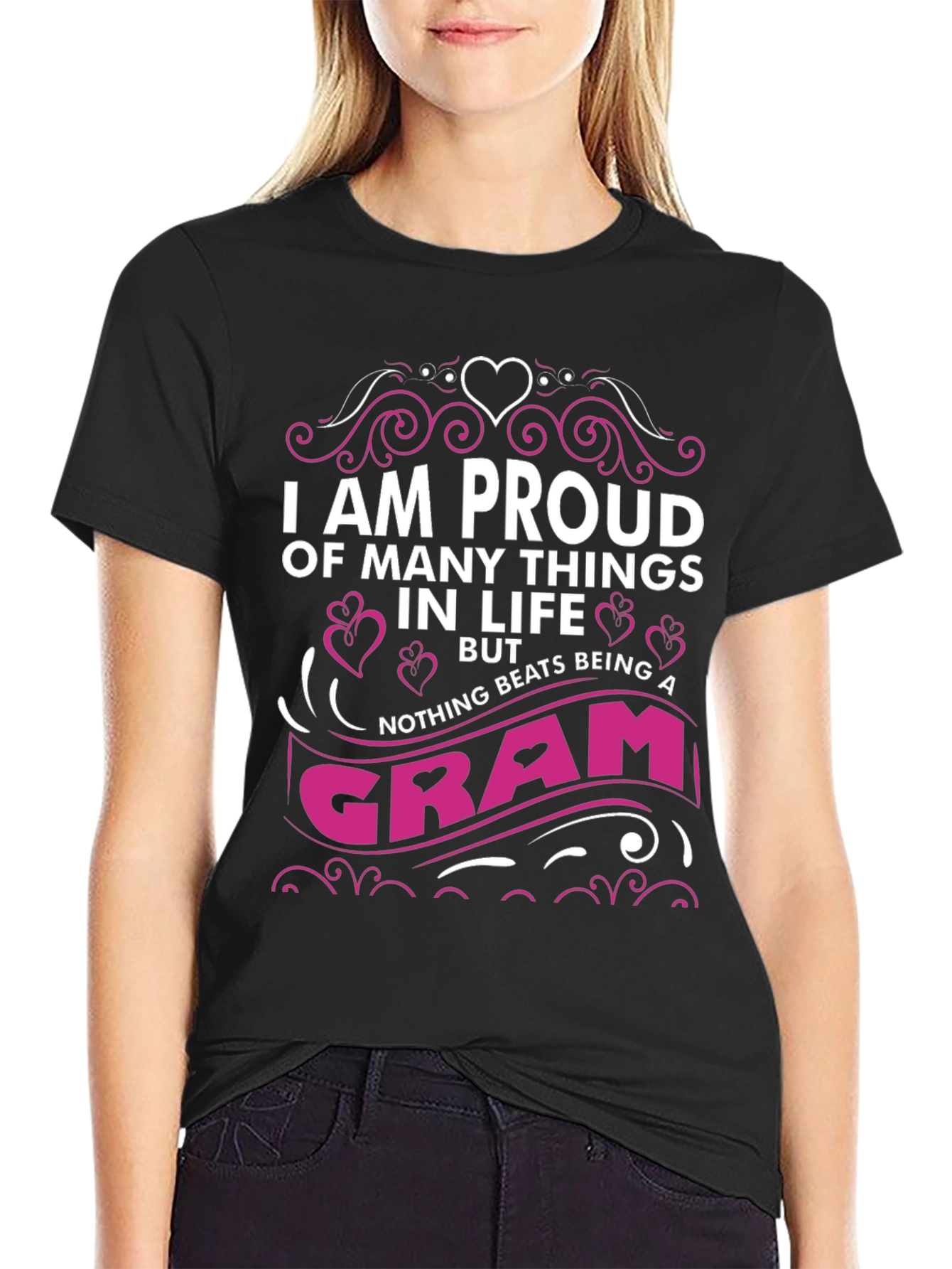 Proud Gram T-Shirt - Gift for Grandma