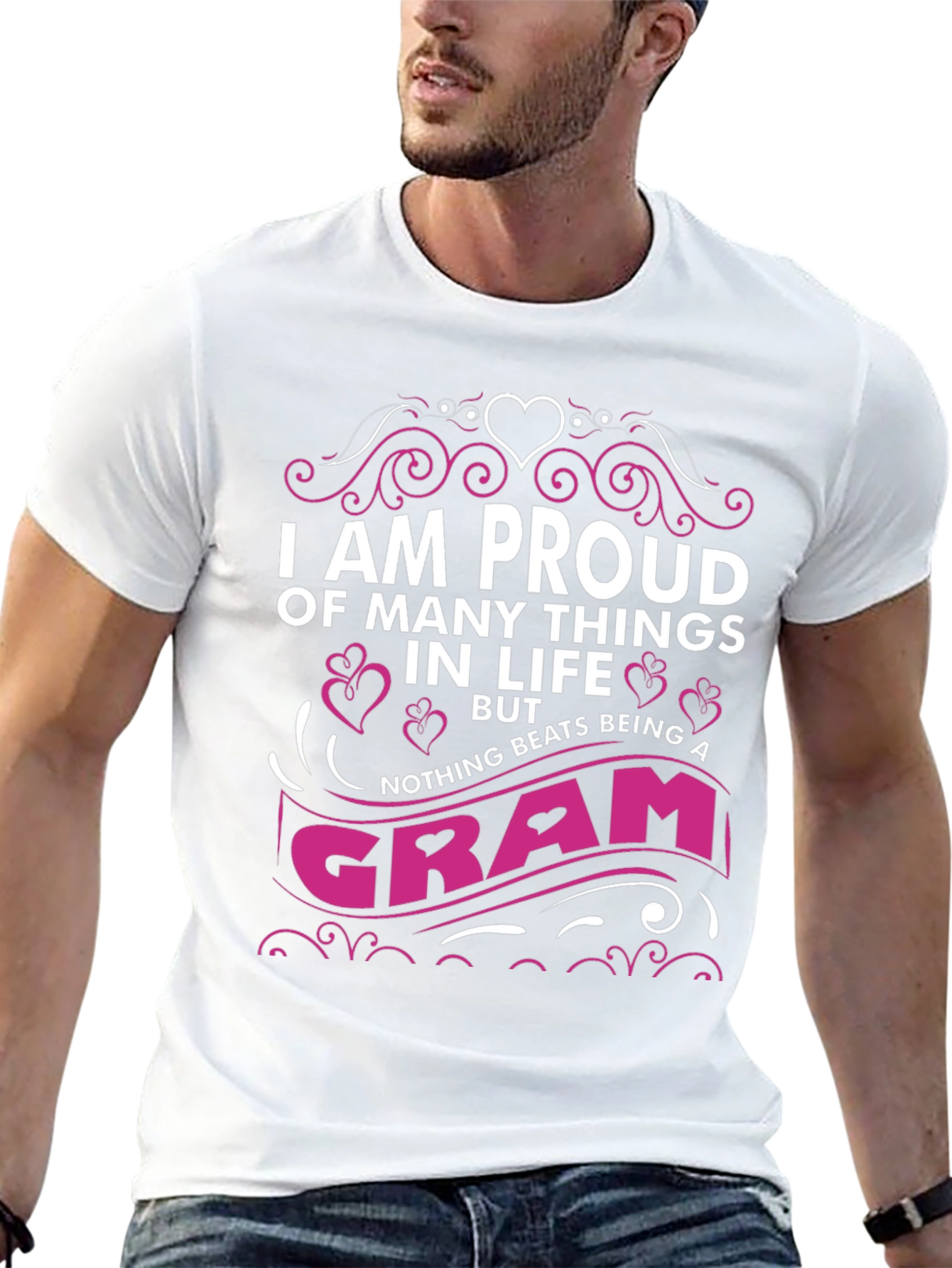 Proud Gram T-Shirt - Gift for Grandma