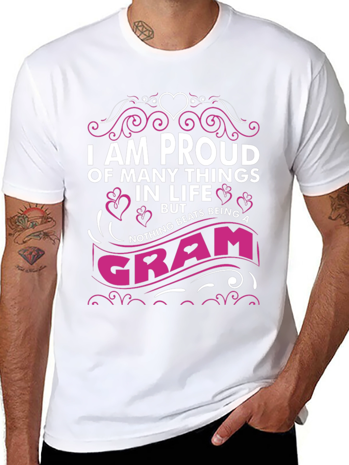 Proud Gram T-Shirt - Gift for Grandma